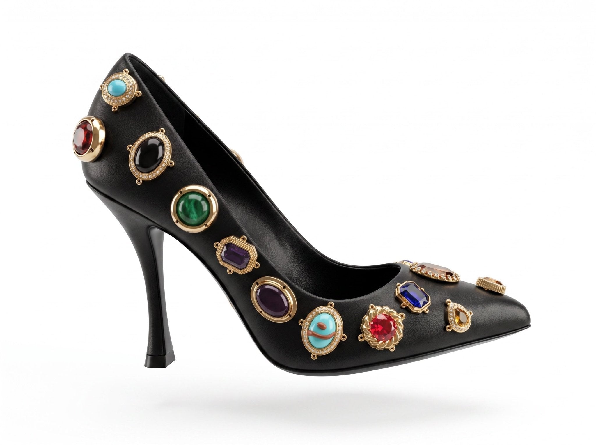 Dolce & Gabbana Pumps β Black Jeweled π π