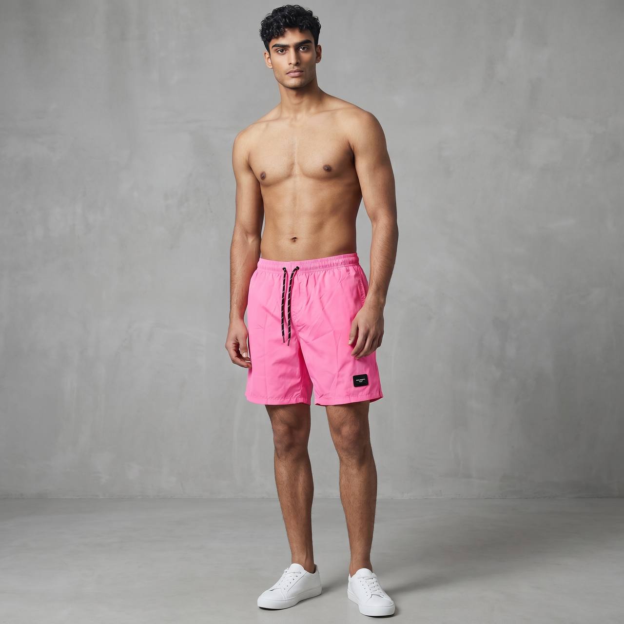 Dolce & Gabbana Style Neon Pink Swim Shorts πΈ | Premium Summer Look