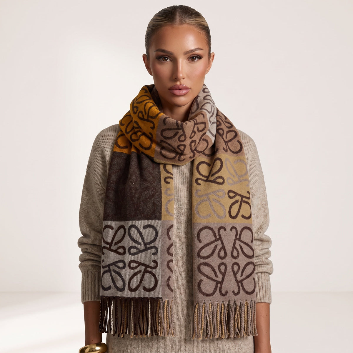 Loewe Scarf β Brown