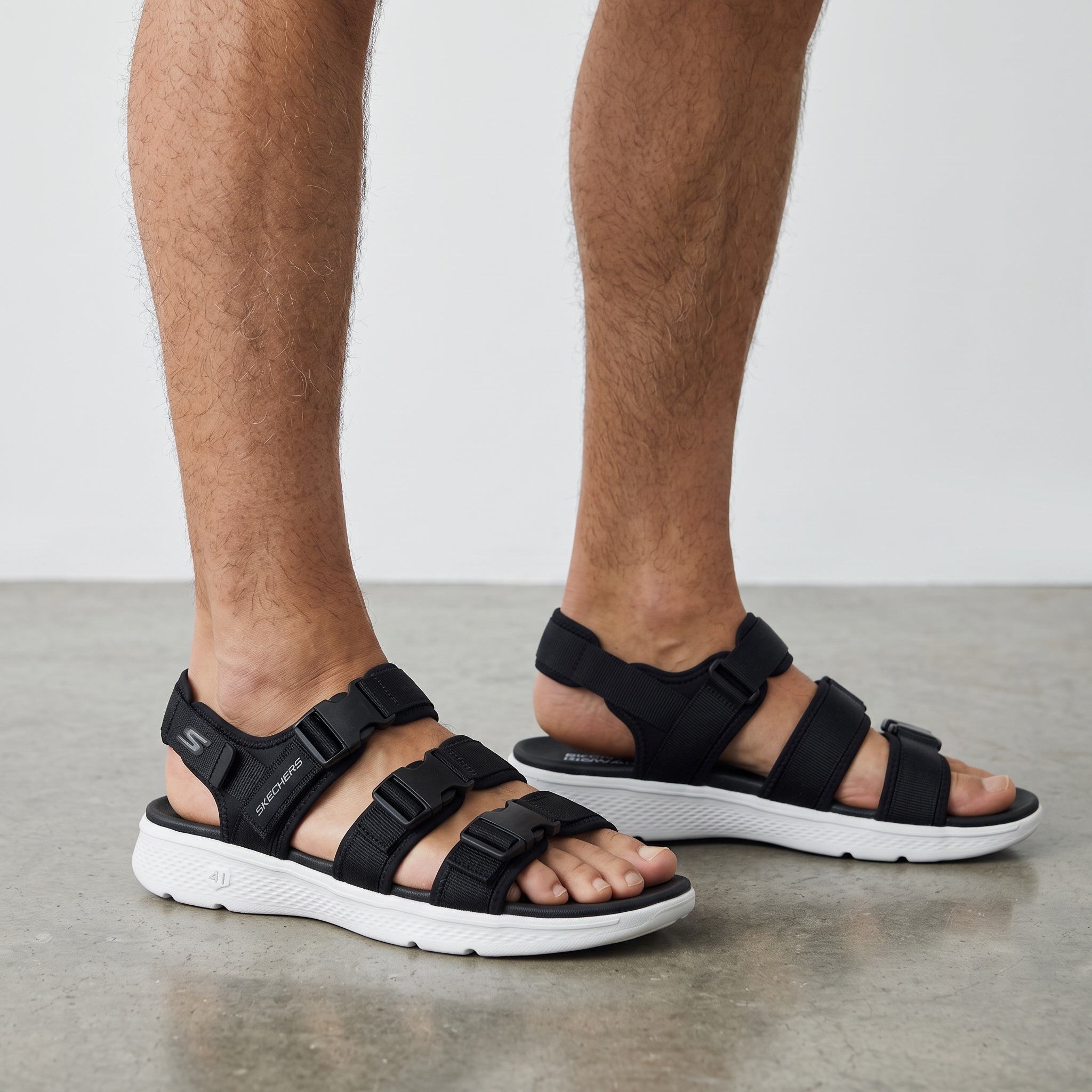 Skechers Sandals β Black Sport Strap Comfort π€π£