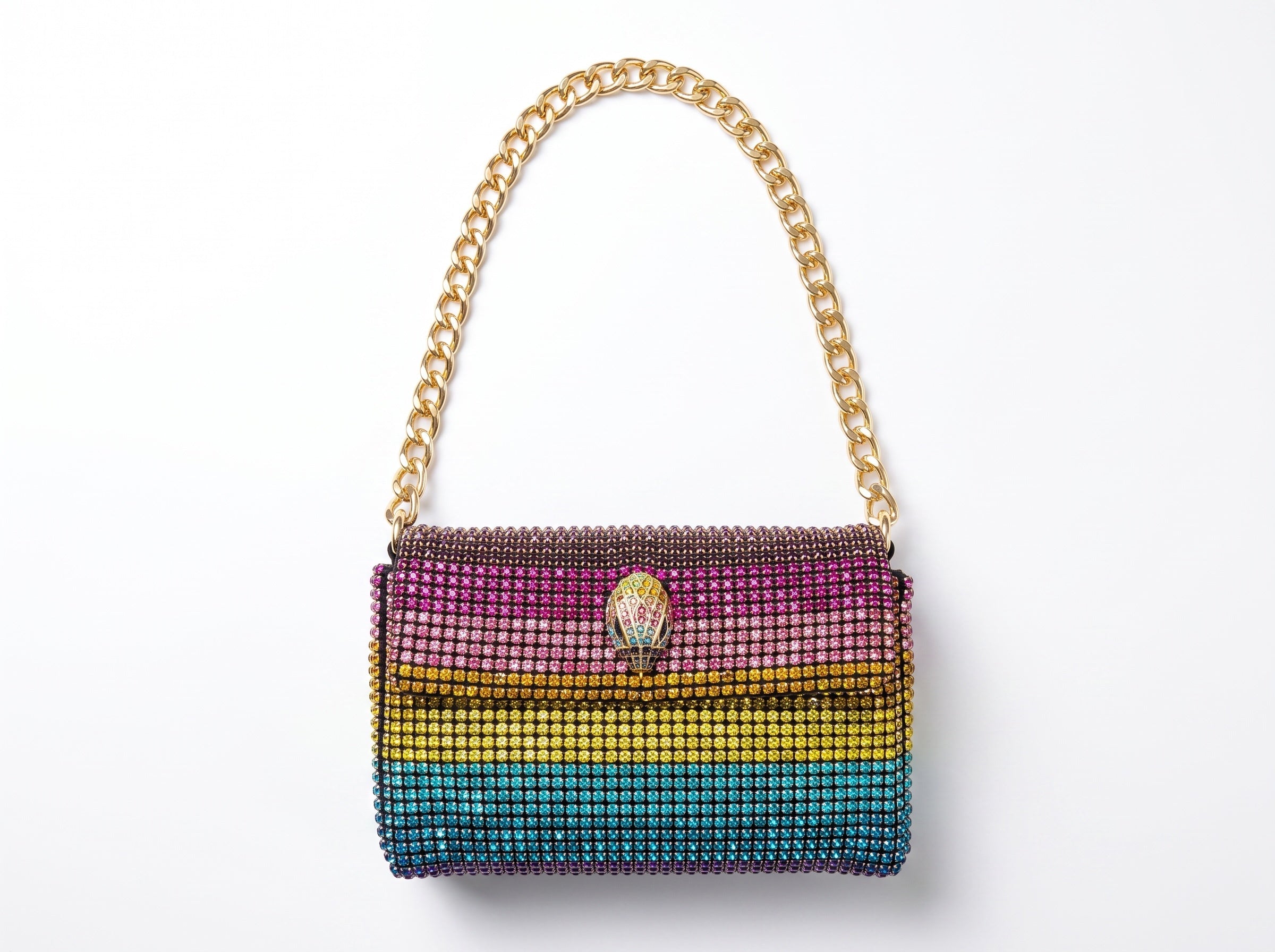 Kurt geiger Rainbow Crystal Shoulder Bag β Multicolor πβ¨