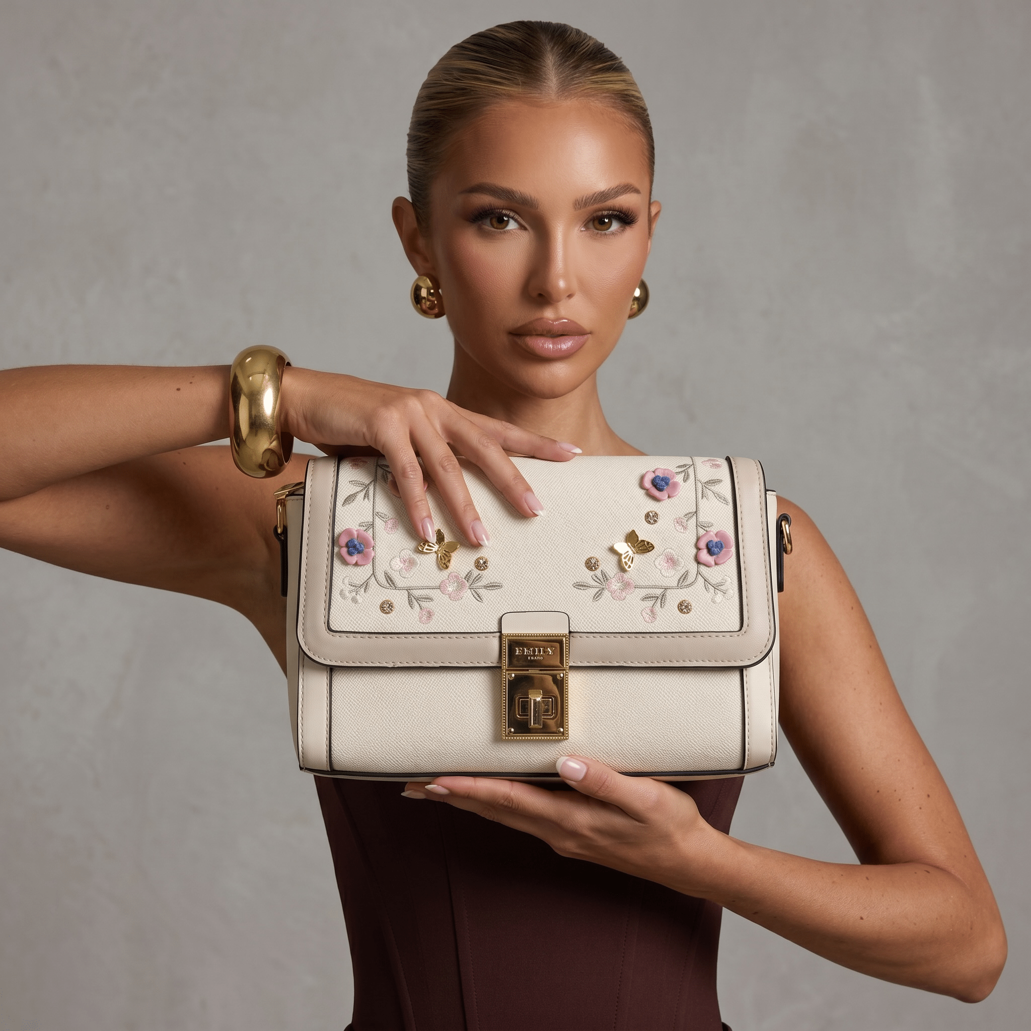 Emily Bloom Luxe Crossbody πΈπ€β¨