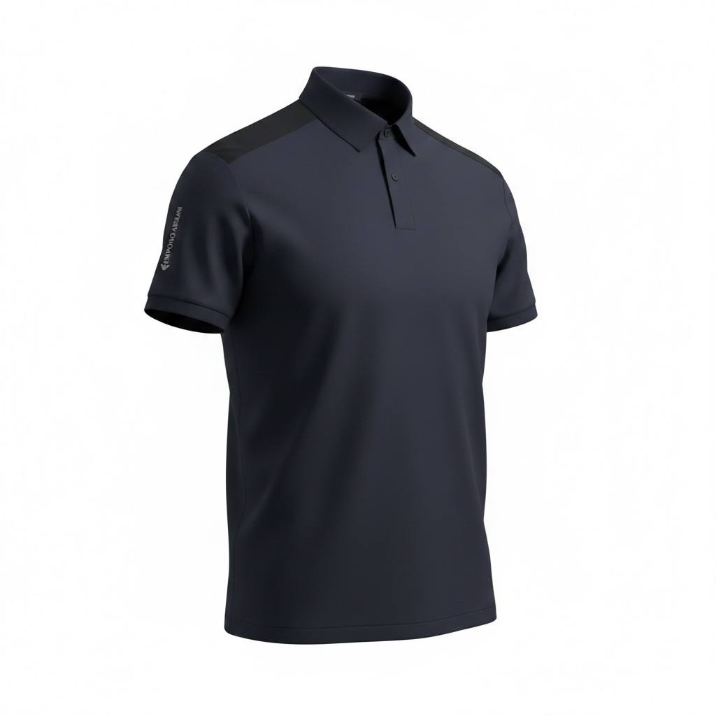 Emporio Armani Navy Premium Polo Shirt β Luxury Smart Casual Essential πβ¨