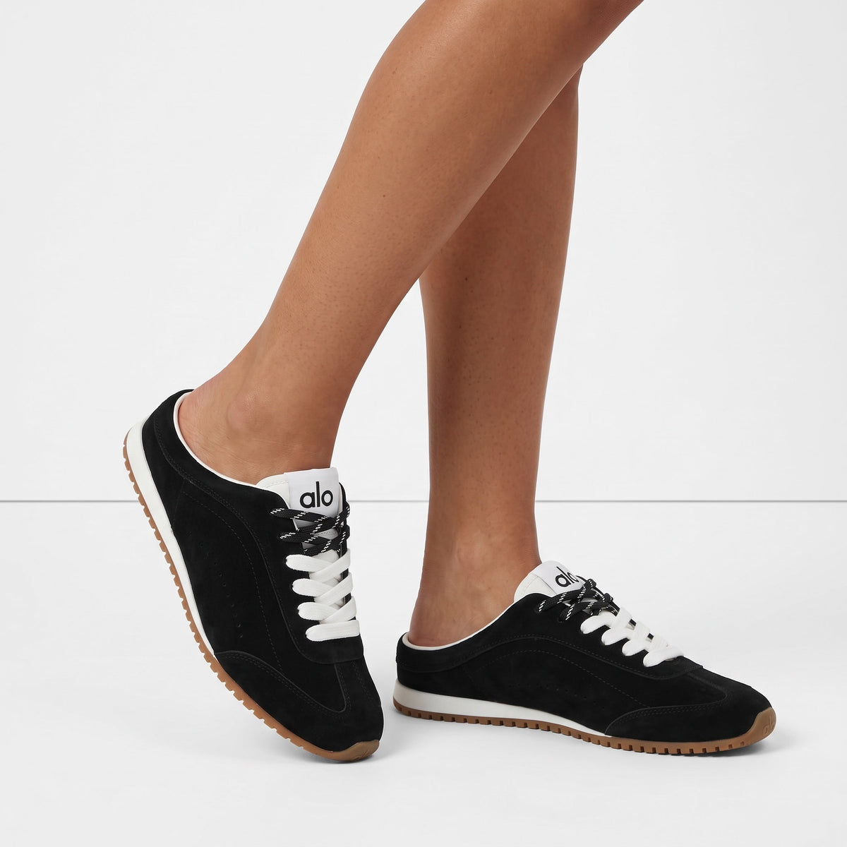 Alo Runner Trainer Mule — Black