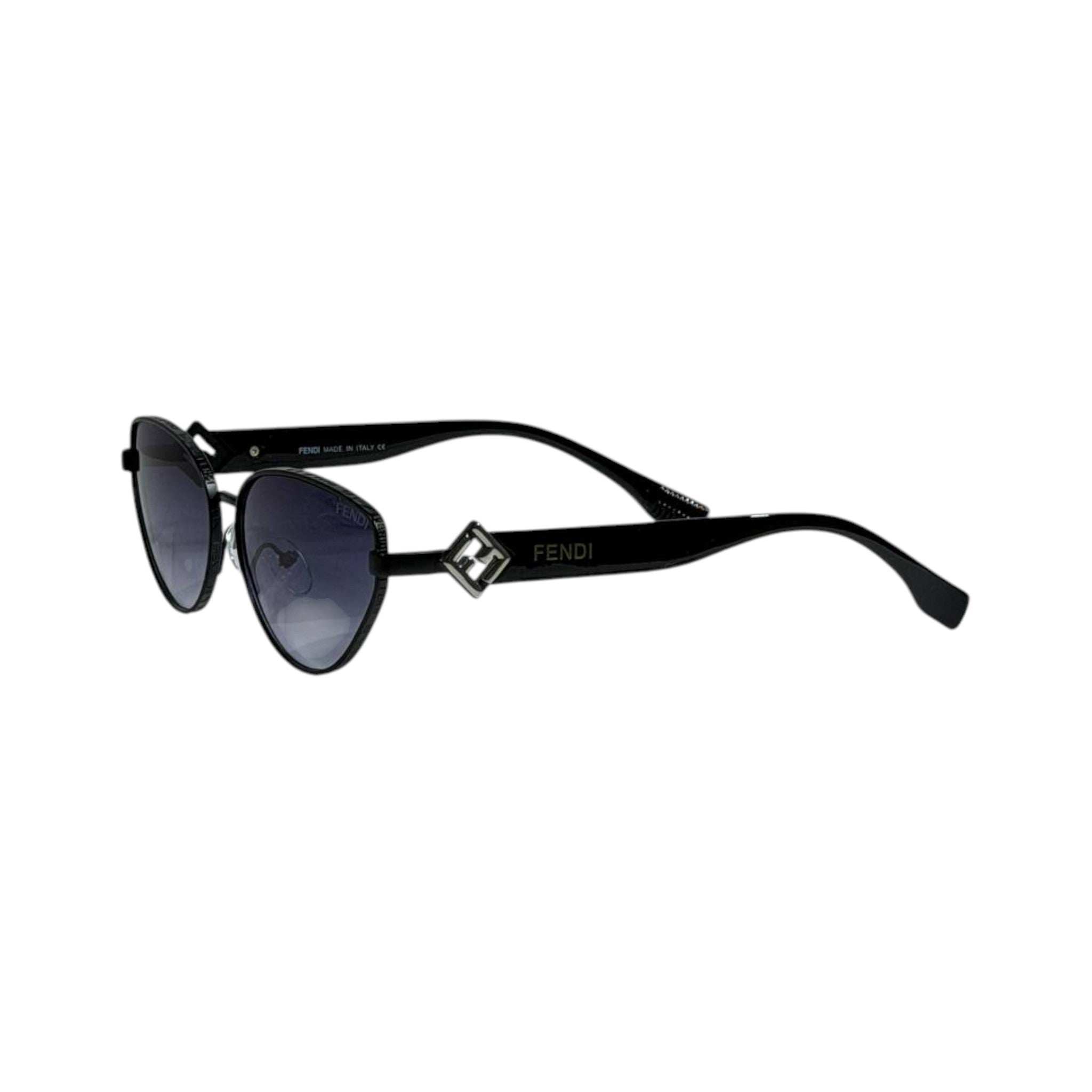 Fendi Oval Sunglasses π€ | Black Minimal Luxury Frame