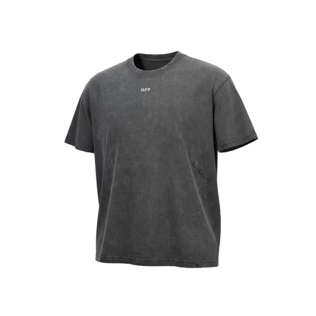 π₯ Off-White βSeeing Thingsβ Arrow Tee β Washed Black π¨π€