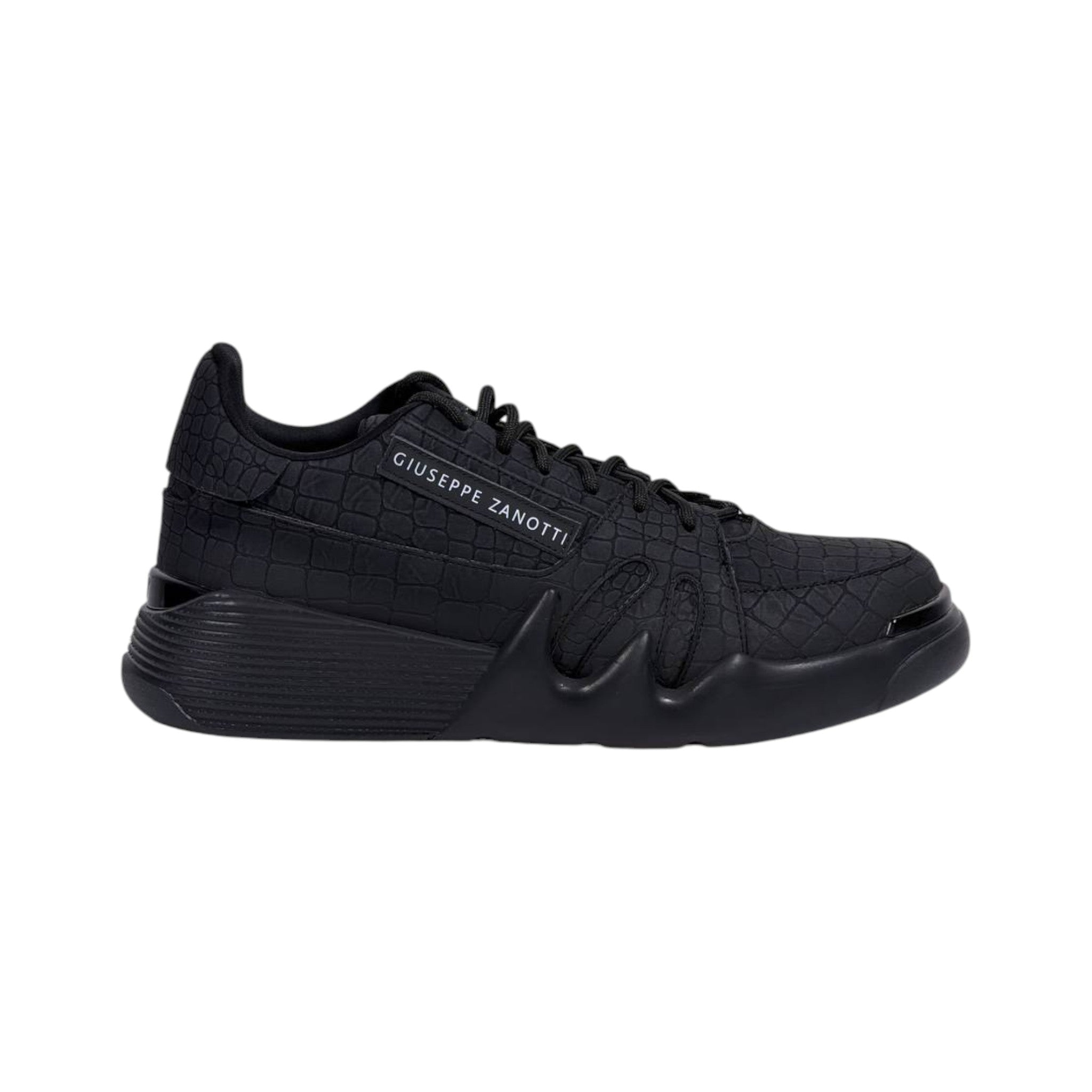 π€ Giuseppe Zanotti Croc-Texture Luxury Sneakers ππ₯