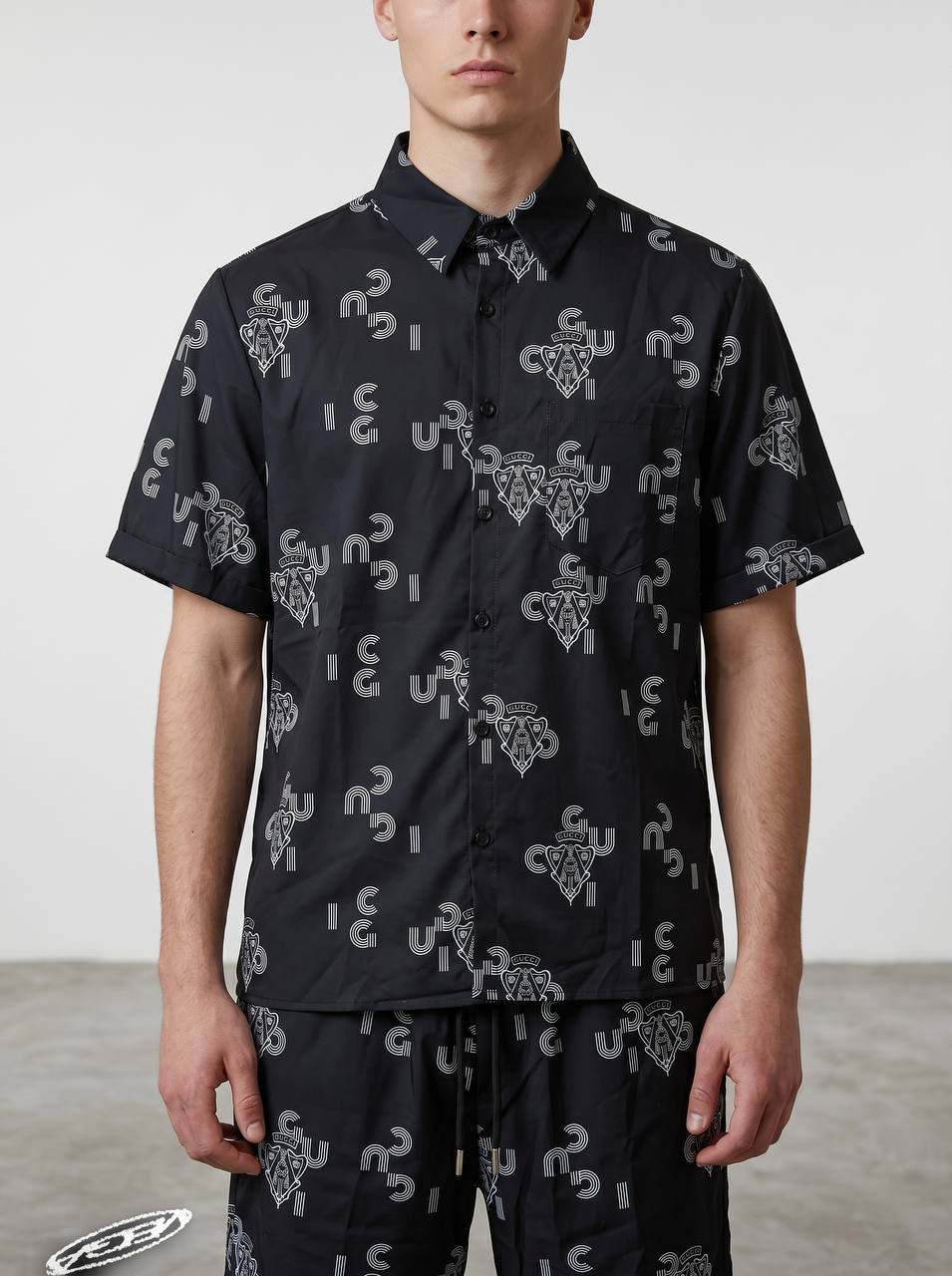 Gucci Monogram Co-Ord Set β Black Luxury Summer Set π€π₯