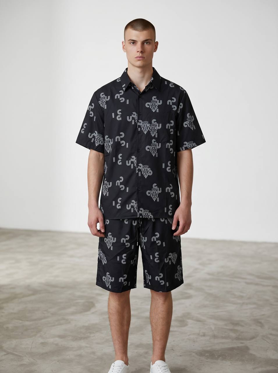 Gucci Monogram Co-Ord Set β Black Luxury Summer Set π€π₯