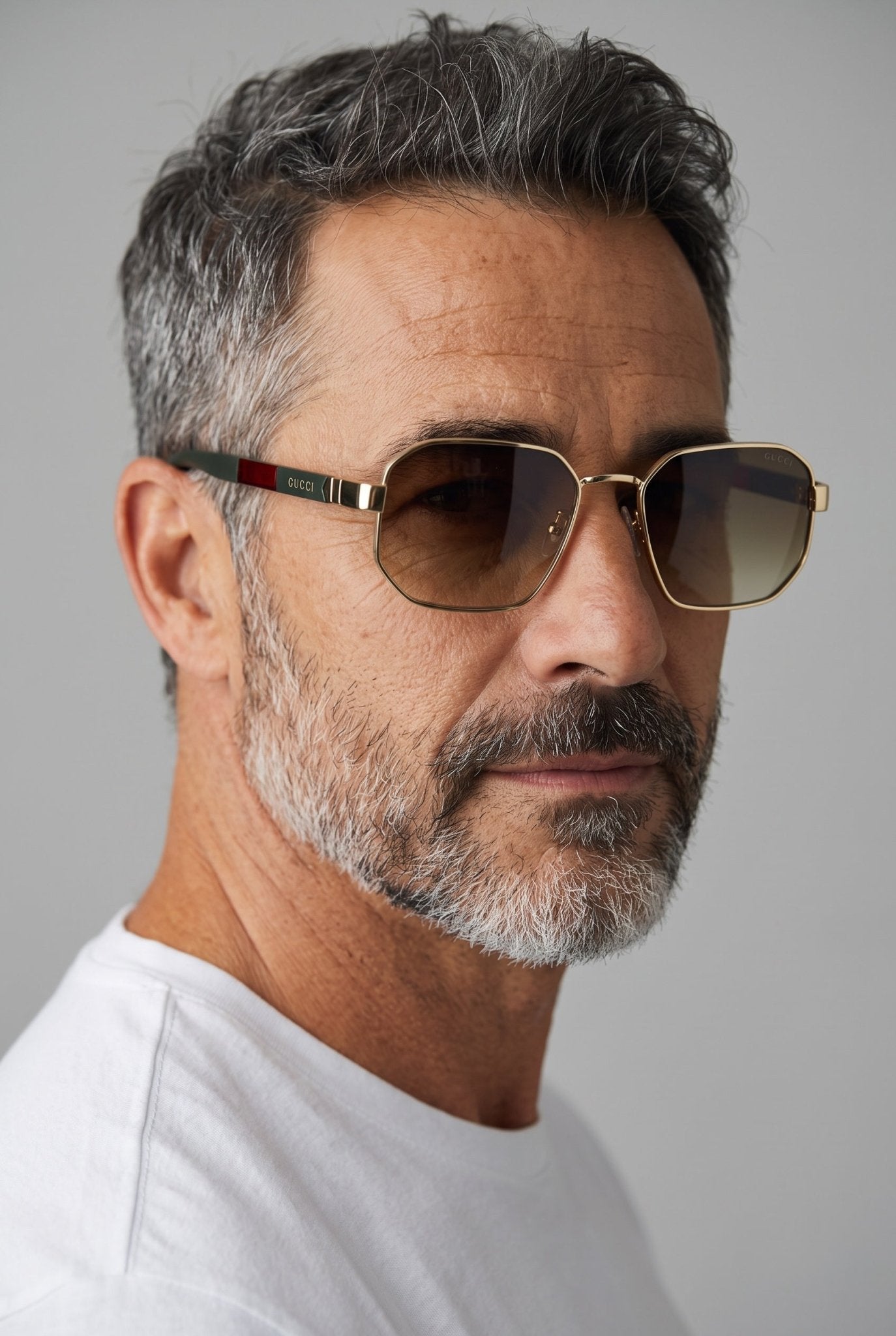 Gucci Sunglasses β Gold Frame Brown Lens πΆοΈ