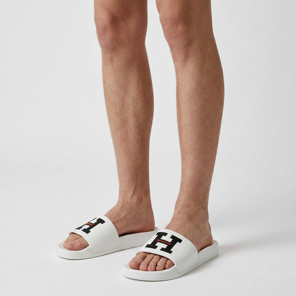 đ¤đ¤ Hermès H Logo Slide Sandals â Luxury Men's Designer Slides