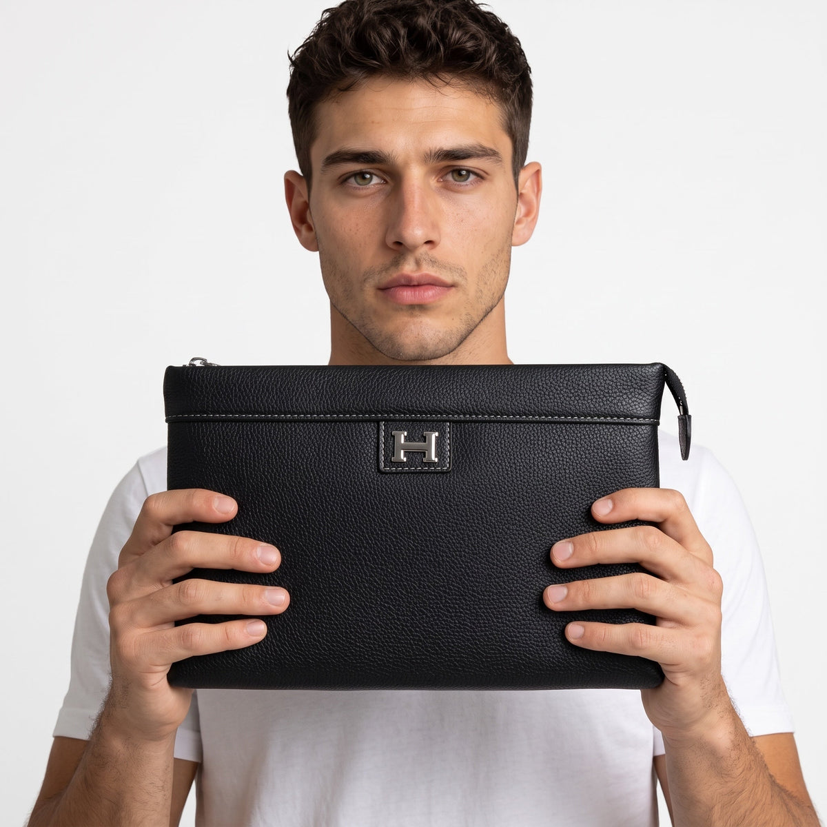 Hermès Pouch — Black