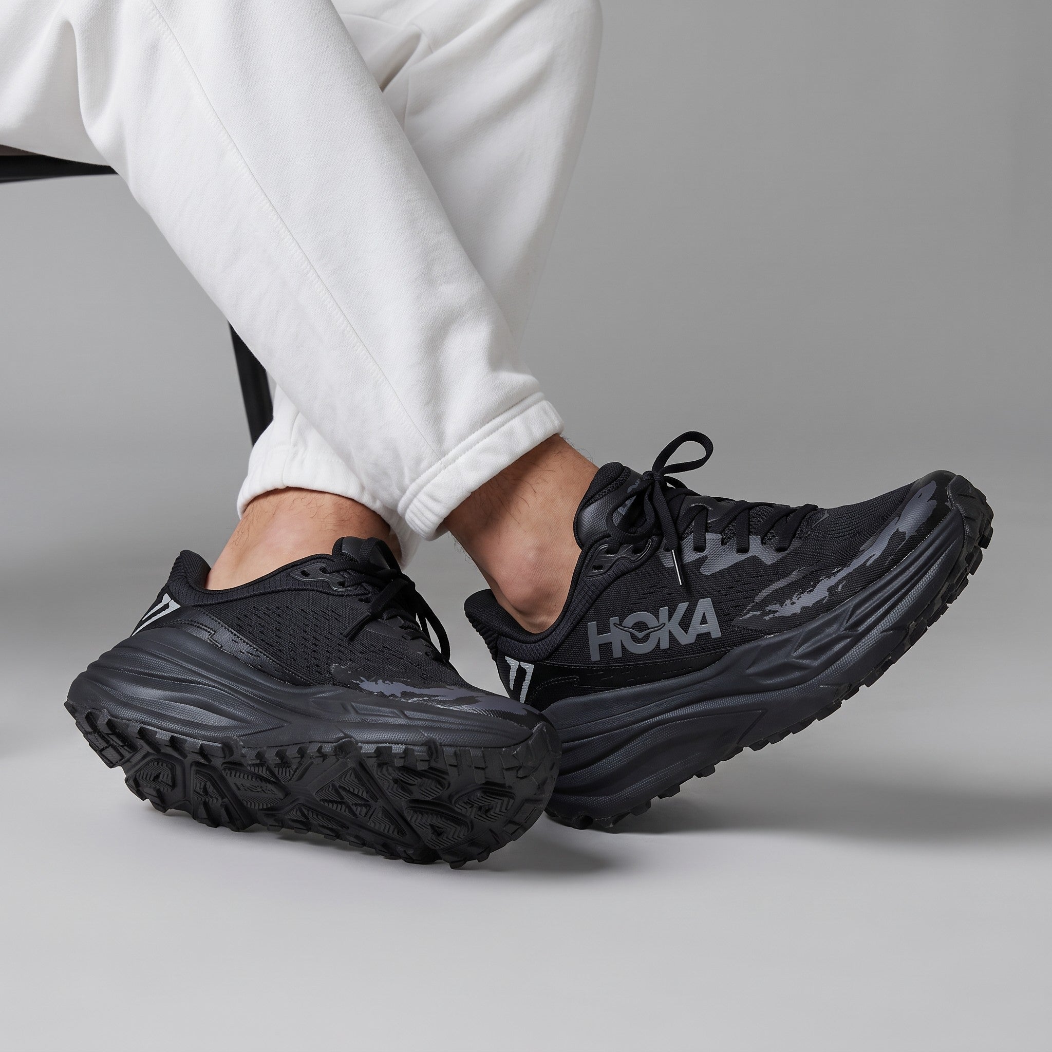 HOKA Clifton Running Shoes β Triple Black π€πββοΈ