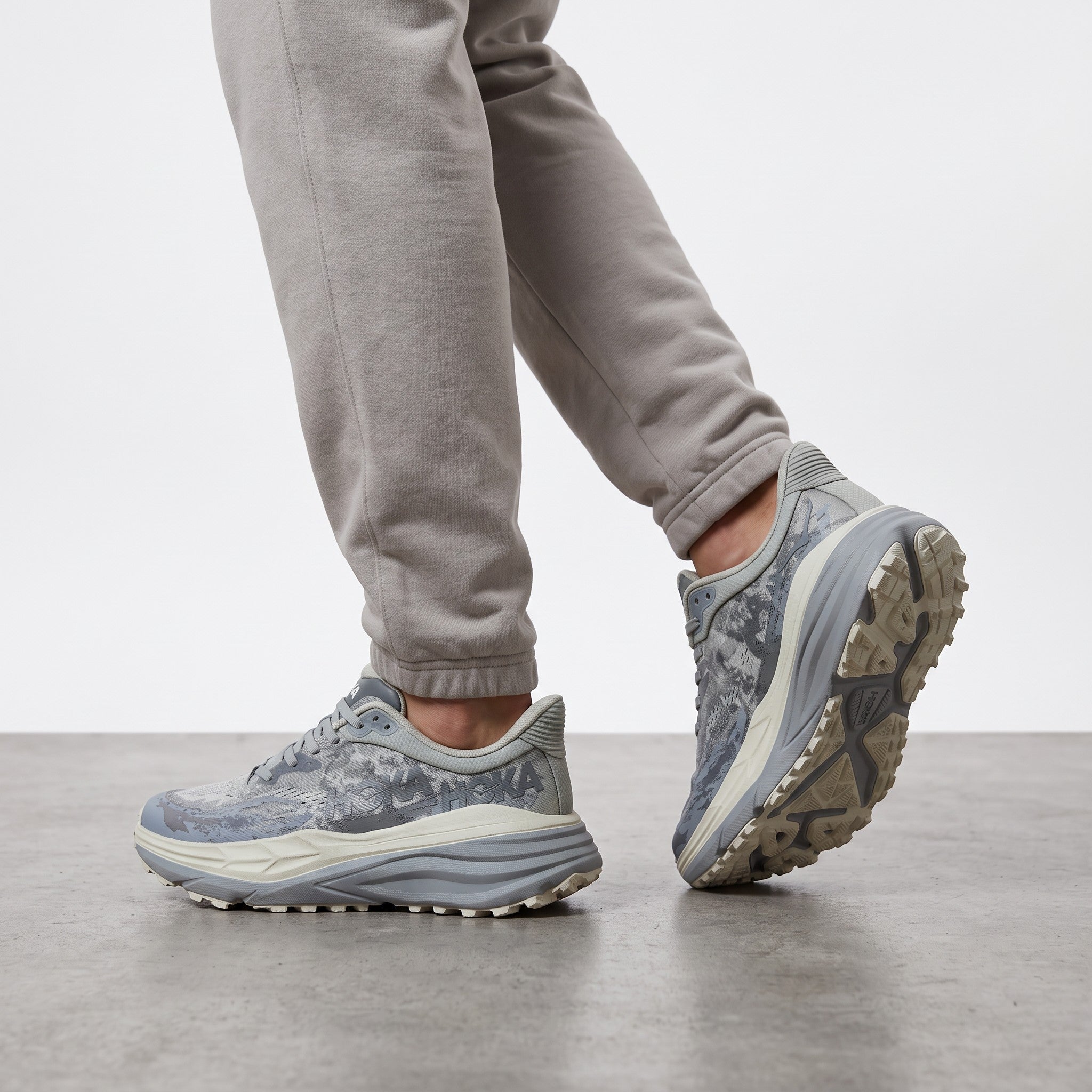 HOKA Speedgoat Trail Running Shoes โ Glacier Grey โ๏ธ๐๏ธ