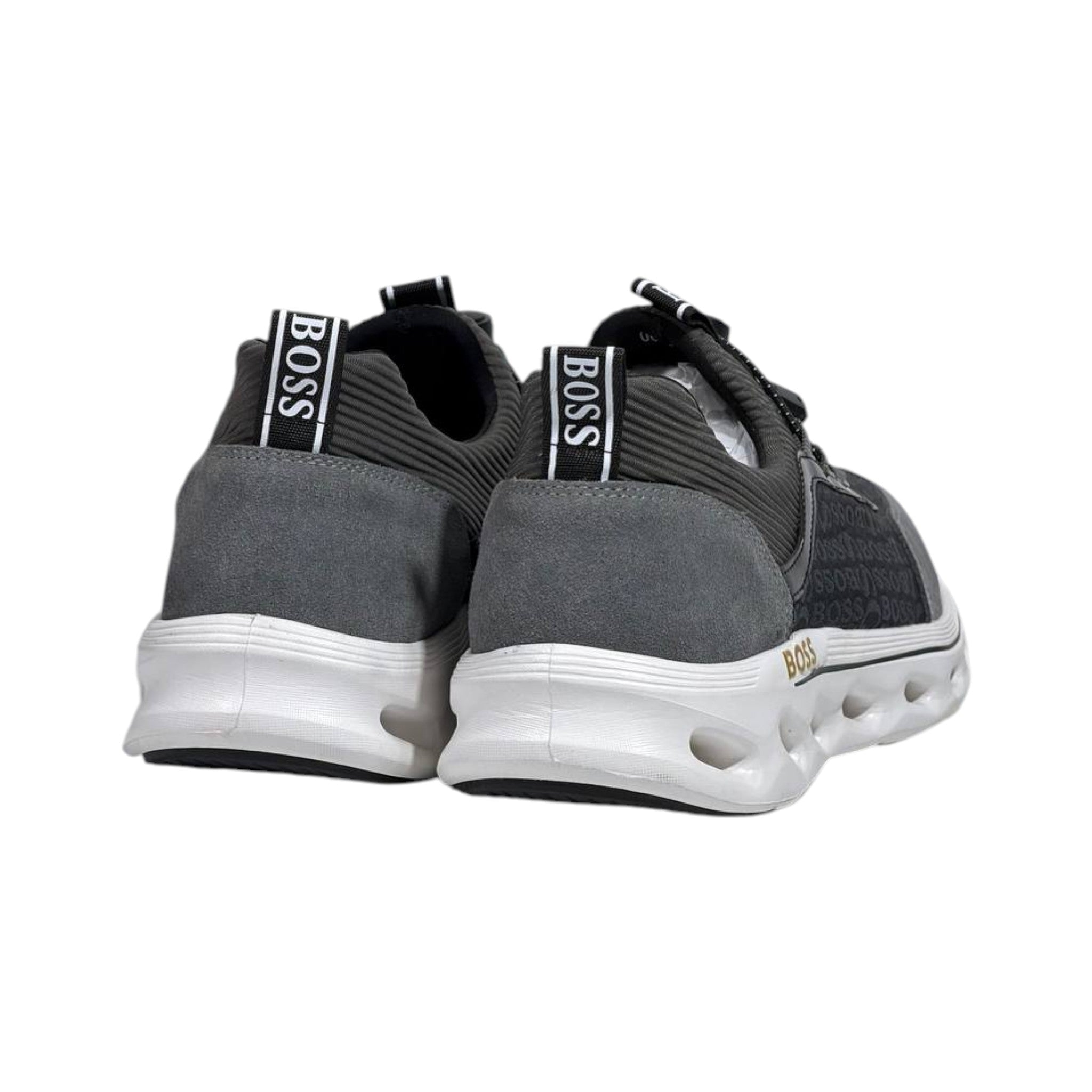 π©Άπ€ Hugo Boss Grey & Black Luxury Runner Sneakers πβ‘