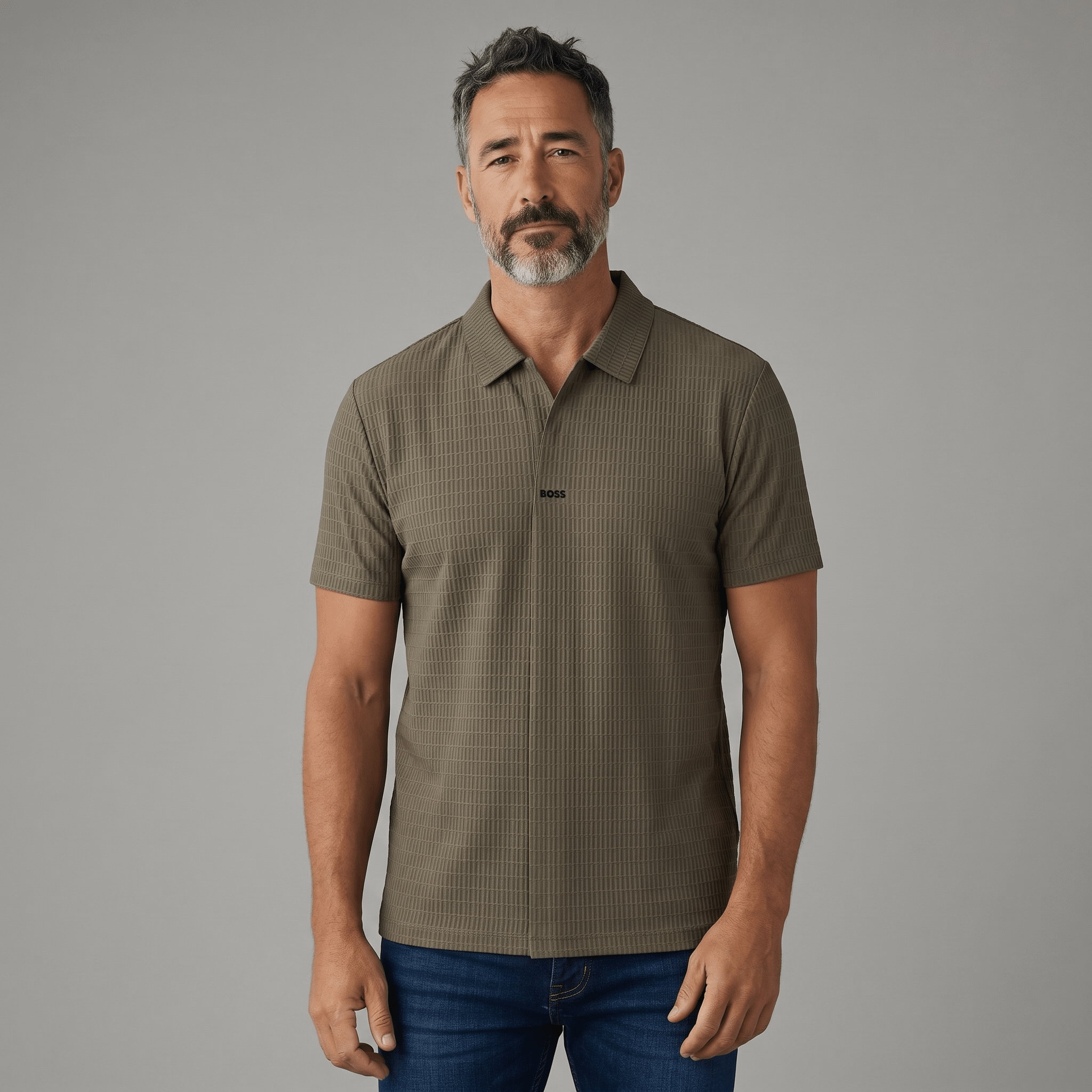 π€π₯ Hugo Boss Textured Luxury Polo Shirt β Smart Casual Premium Edition πβ¨