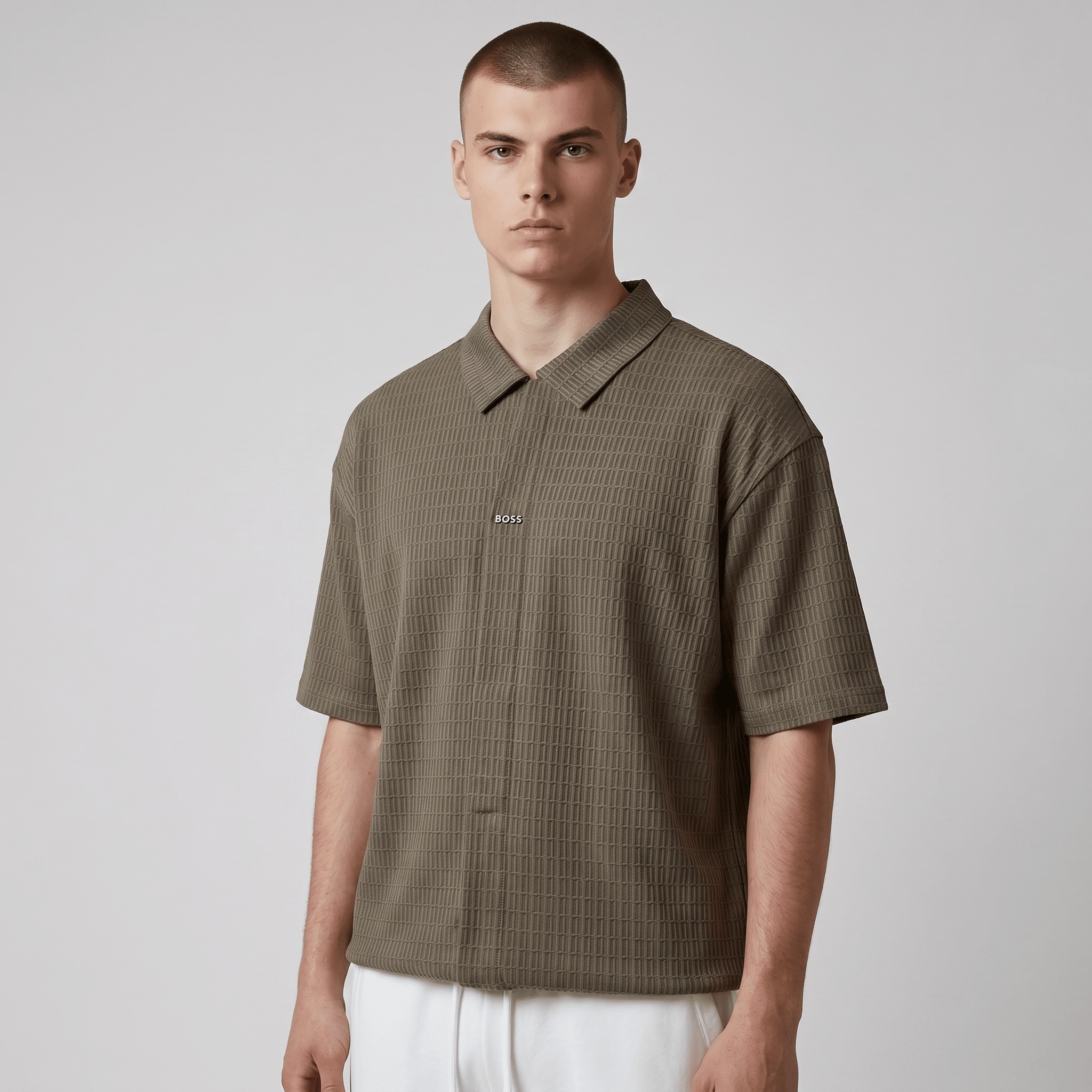 π€π₯ Hugo Boss Textured Luxury Polo Shirt β Smart Casual Premium Edition πβ¨