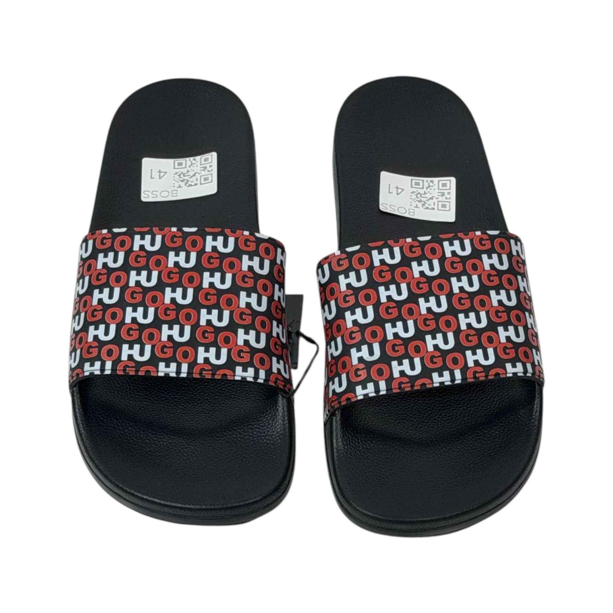 Hugo Logo Print Slides β Black Edition π₯π€