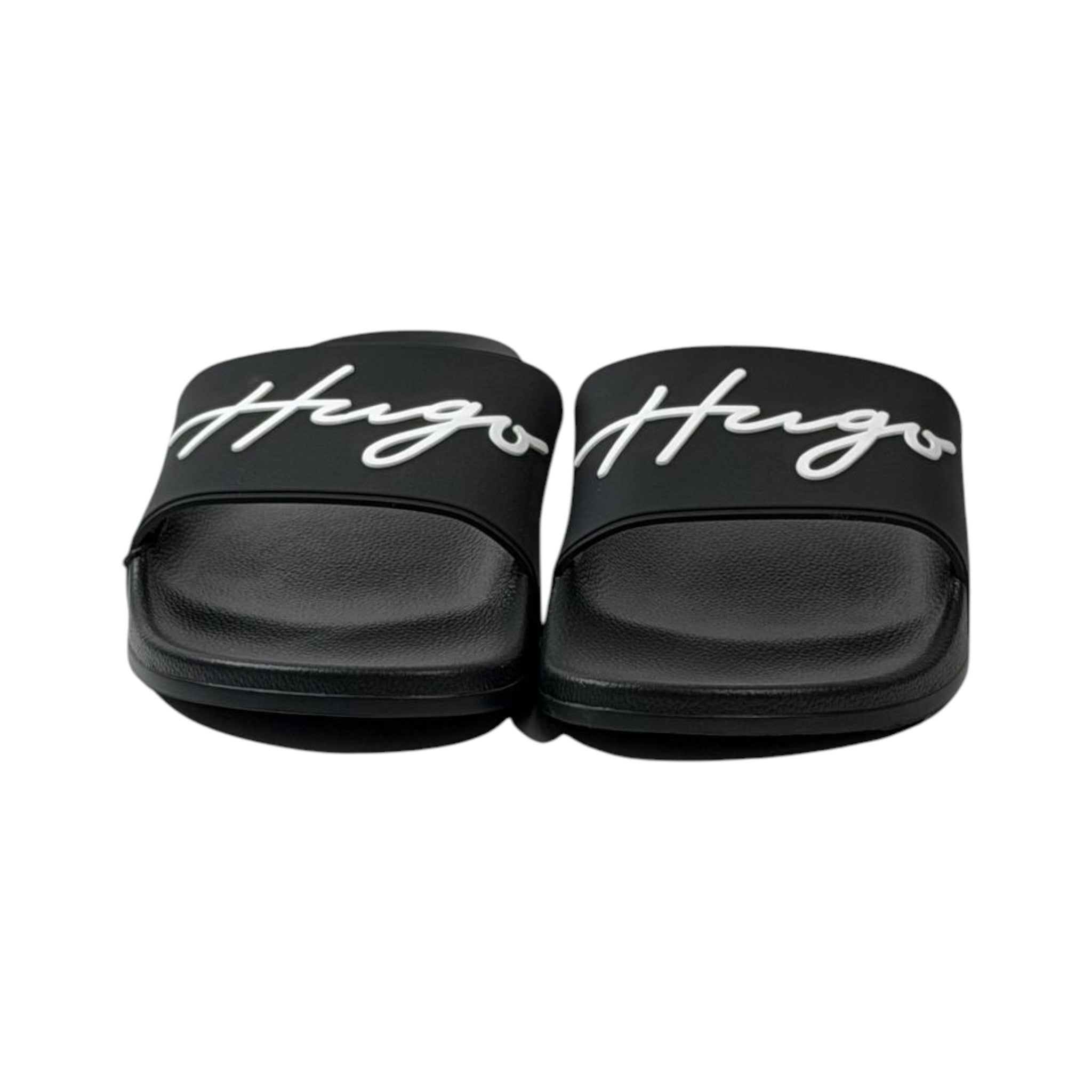 🖤 Hugo Signature Slides – Minimal Design, Maximum Comfort