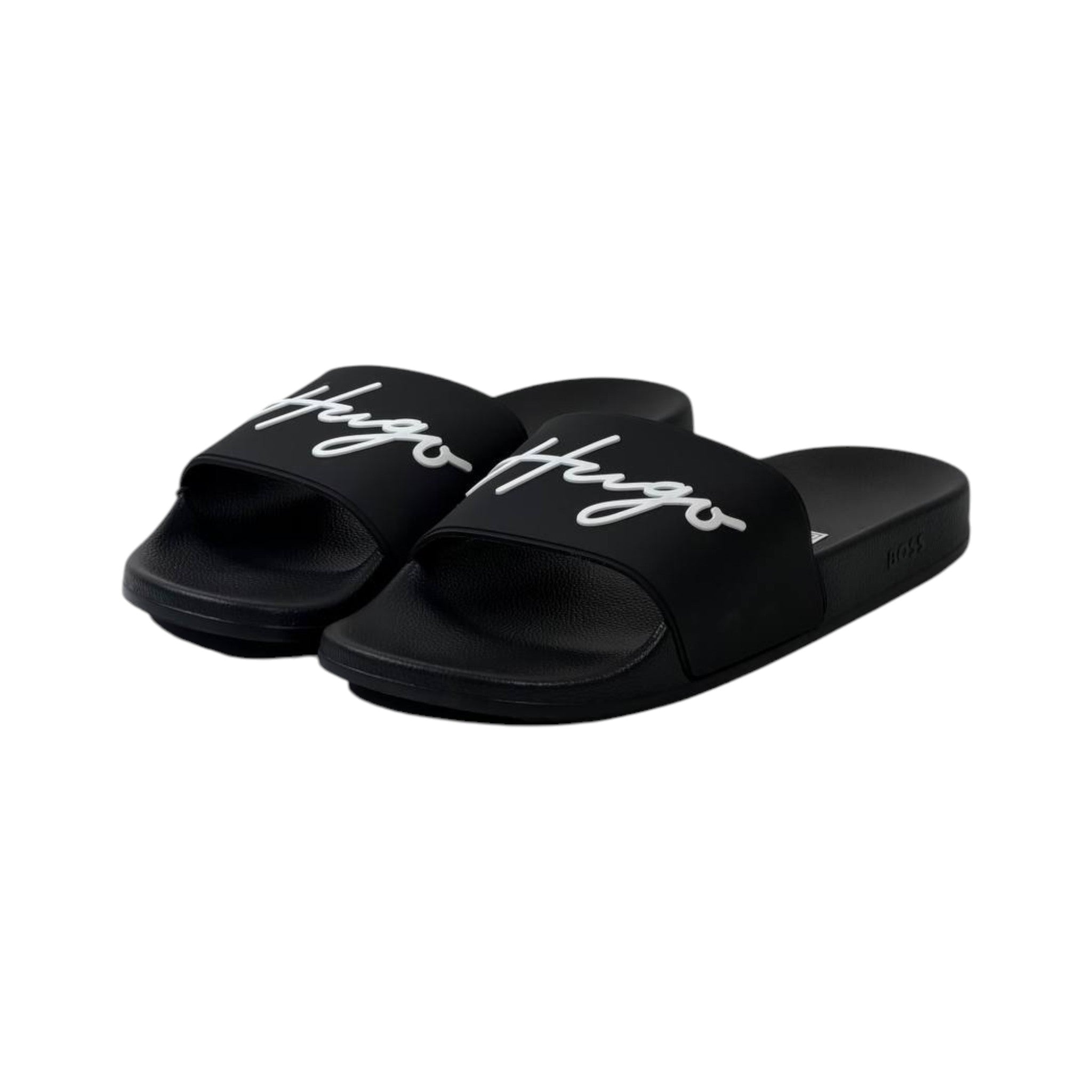 🖤 Hugo Signature Slides – Minimal Design, Maximum Comfort