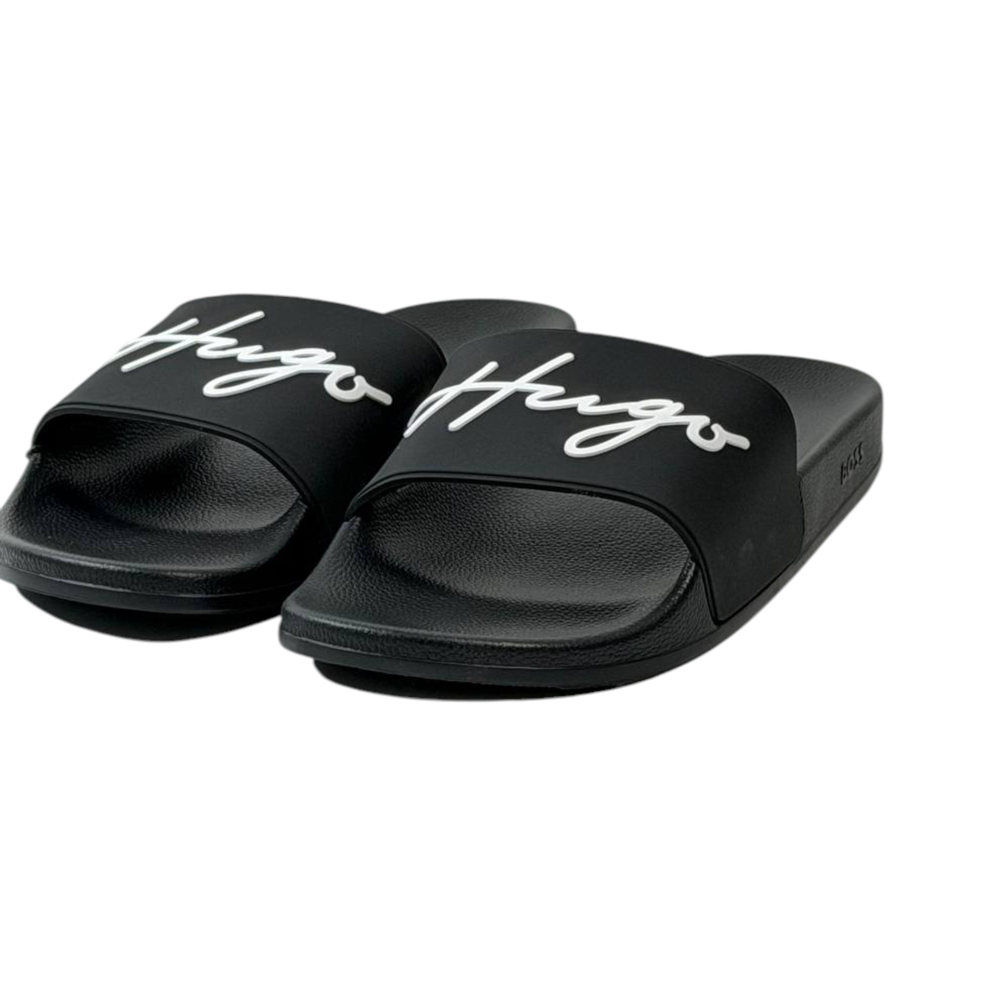 🖤 Hugo Signature Slides – Minimal Design, Maximum Comfort
