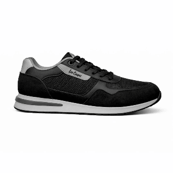 Lee Cooper Classic Runner β Black & Grey
