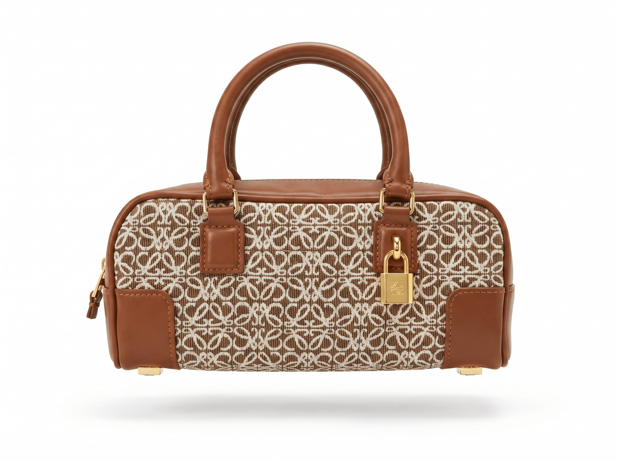 Loewe Anagram Canvas Boston Bag β Tan & Sand π€β¨