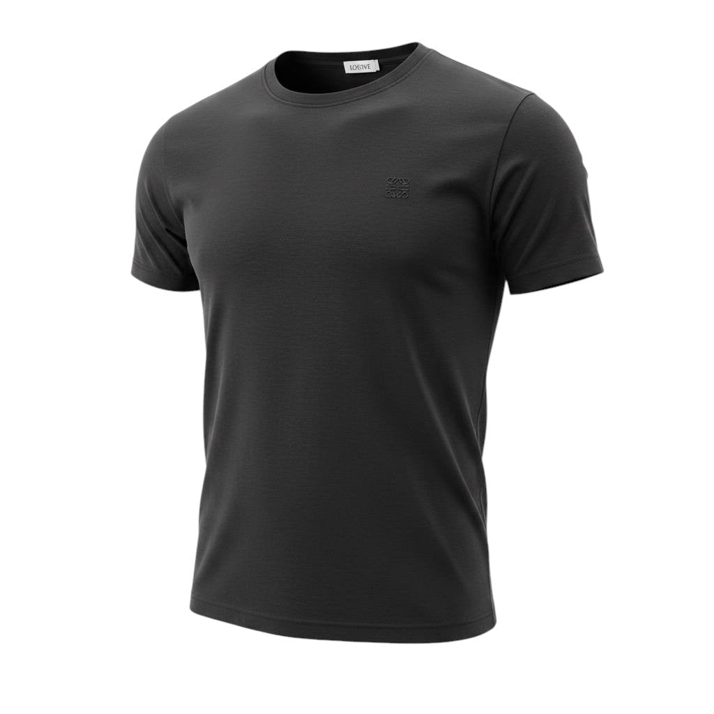 Loewe Minimalist Black Premium T-Shirt β Luxury Everyday Essential π€β¨