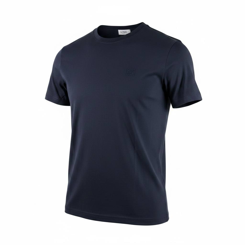Loewe Minimalist Navy Premium T-Shirt β Luxury Everyday Essential πβ¨