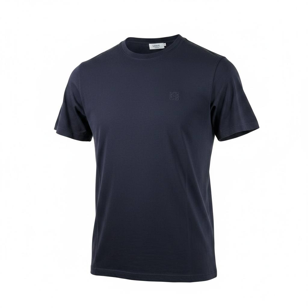 Loewe Minimalist Navy Premium T-Shirt β Luxury Everyday Essential πβ¨