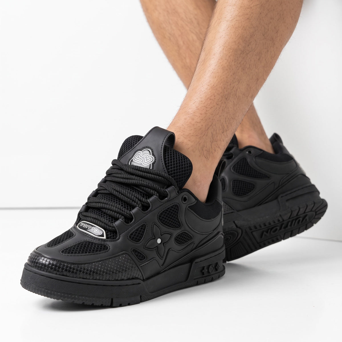 Louis Vuitton Chunky Trainer β Black