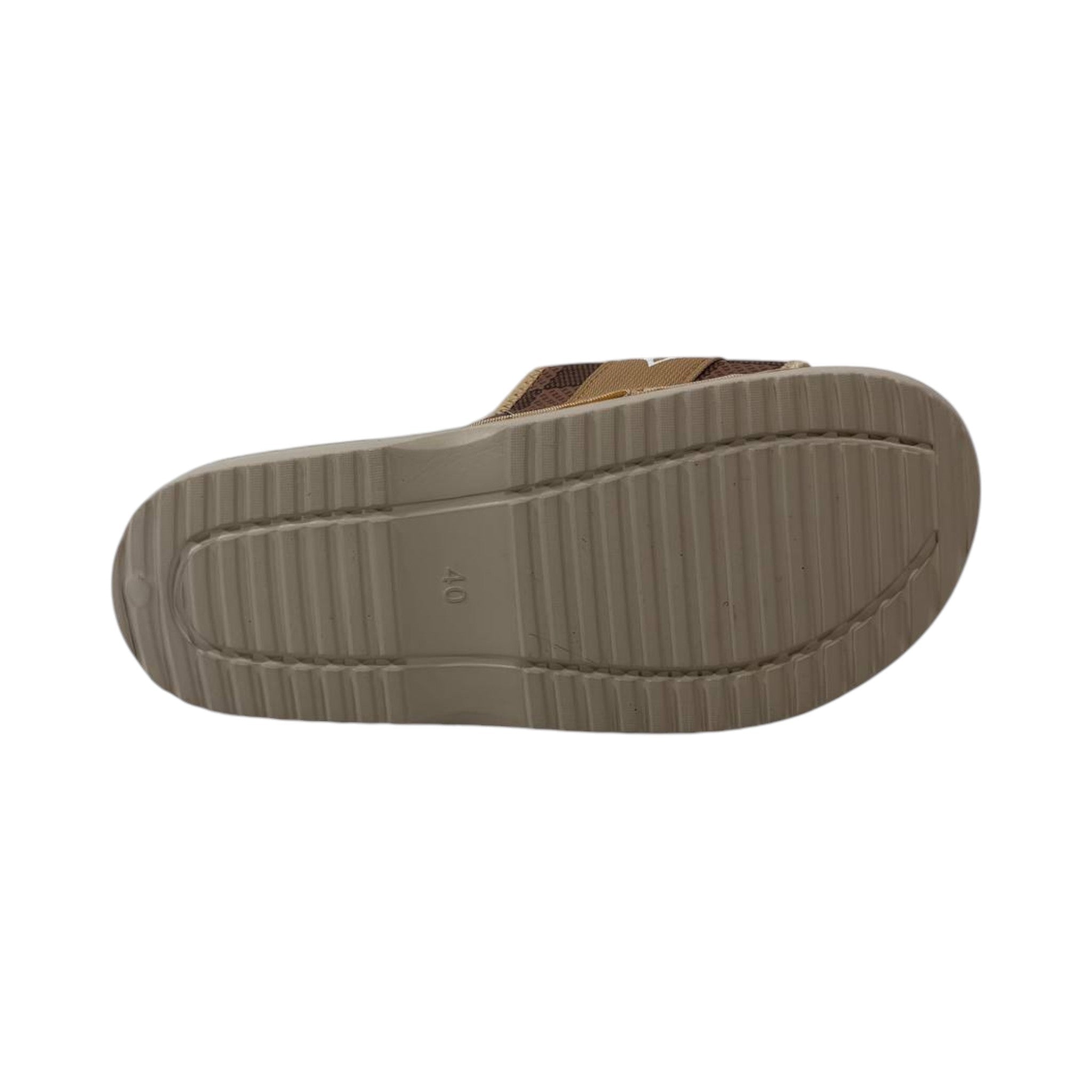 🤎 Louis Vuitton Damier Comfort Slides – Beige Luxury Edition