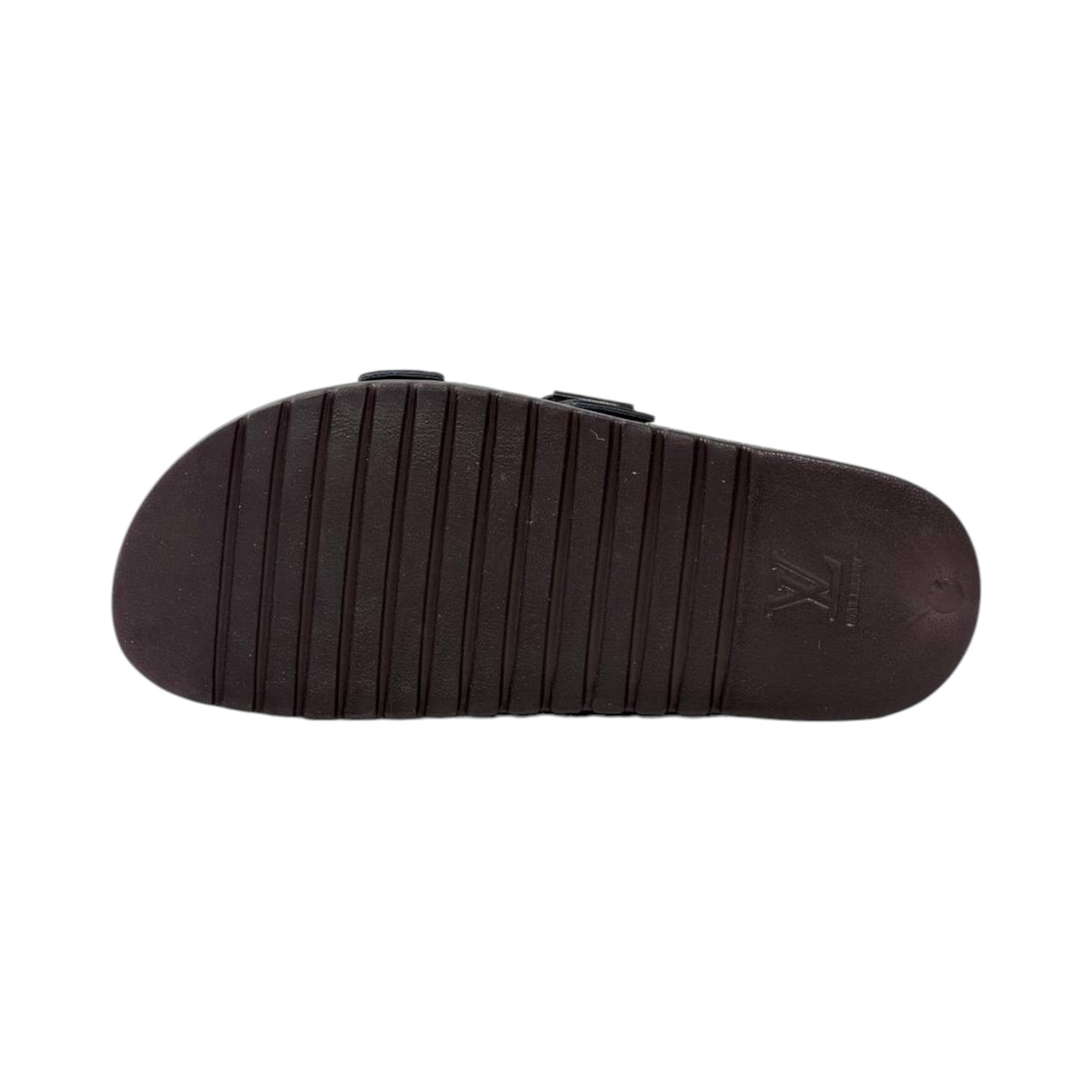 🤎 Louis Vuitton Damier Double-Buckle Slides – Luxury Comfort Redefined