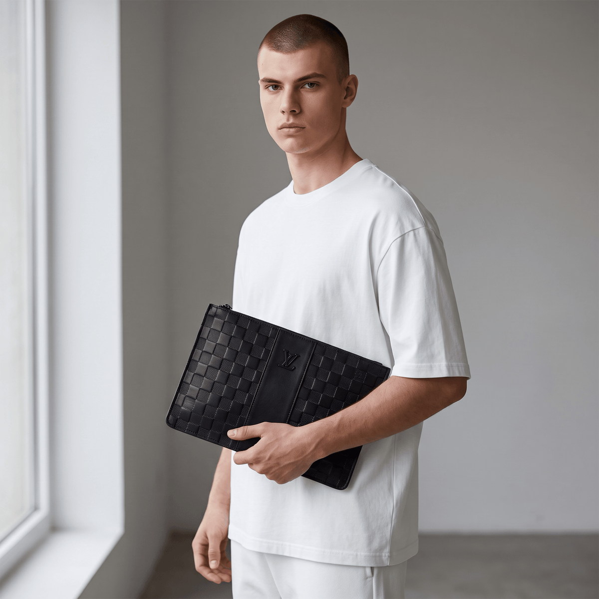 π€πΌ Louis Vuitton Damier Graphite Portfolio β Business Clutch β¨