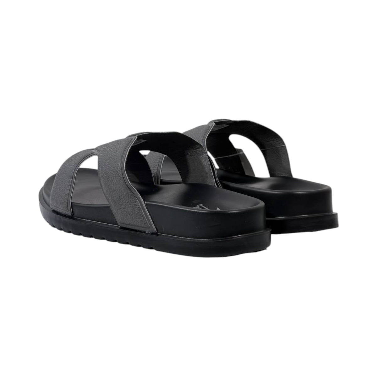 🤍 Louis Vuitton H Monogram Comfort Sandals – Black Luxury Edition