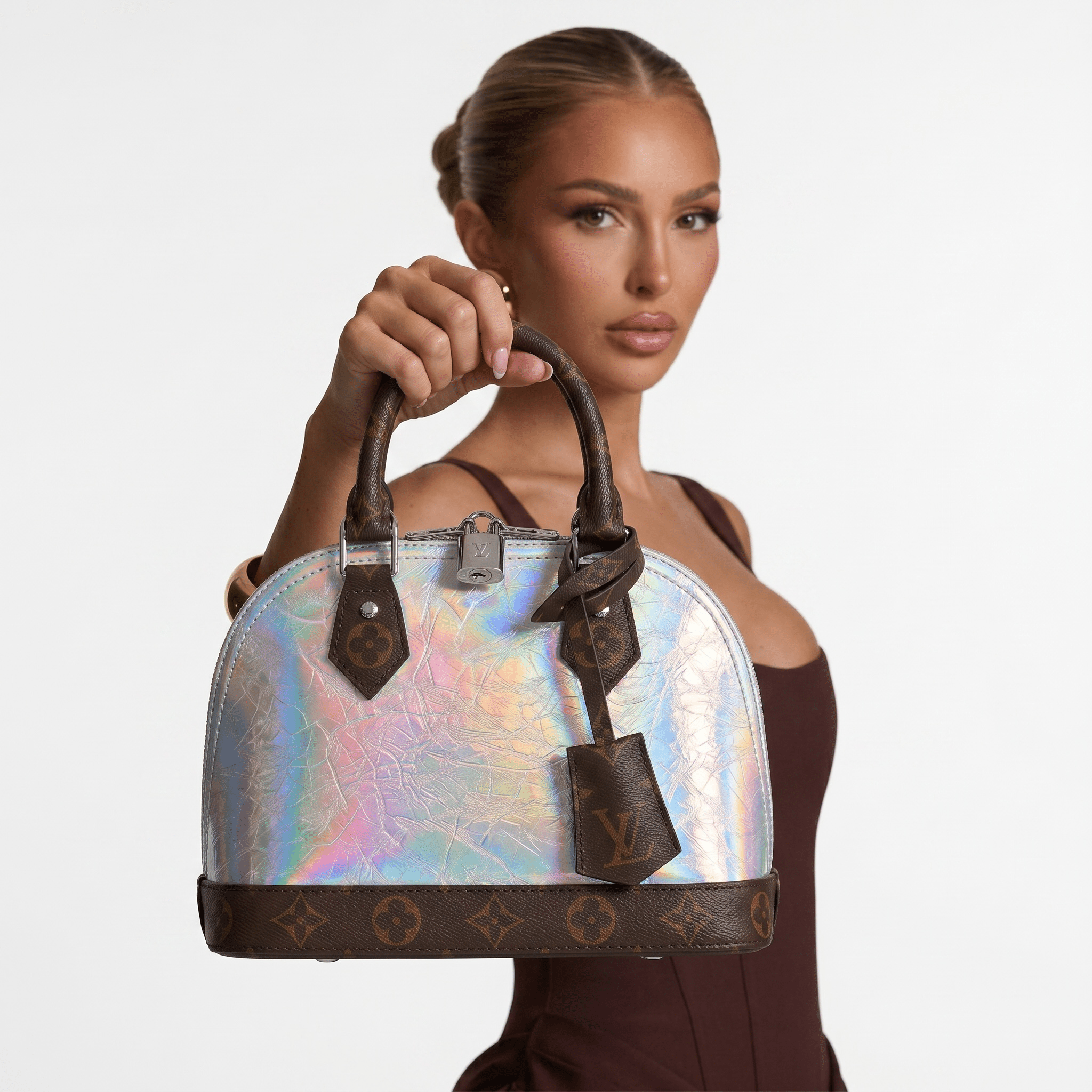 Louis Vuitton Iridescent Alma BB Handbag ✨🌈