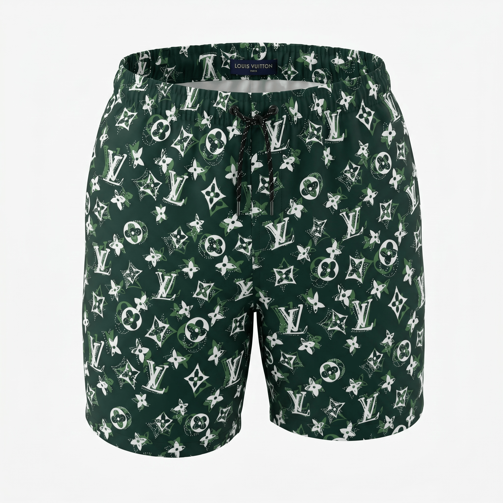 Louis Vuitton Monogram Swim Shorts β Forest Green πΏπ