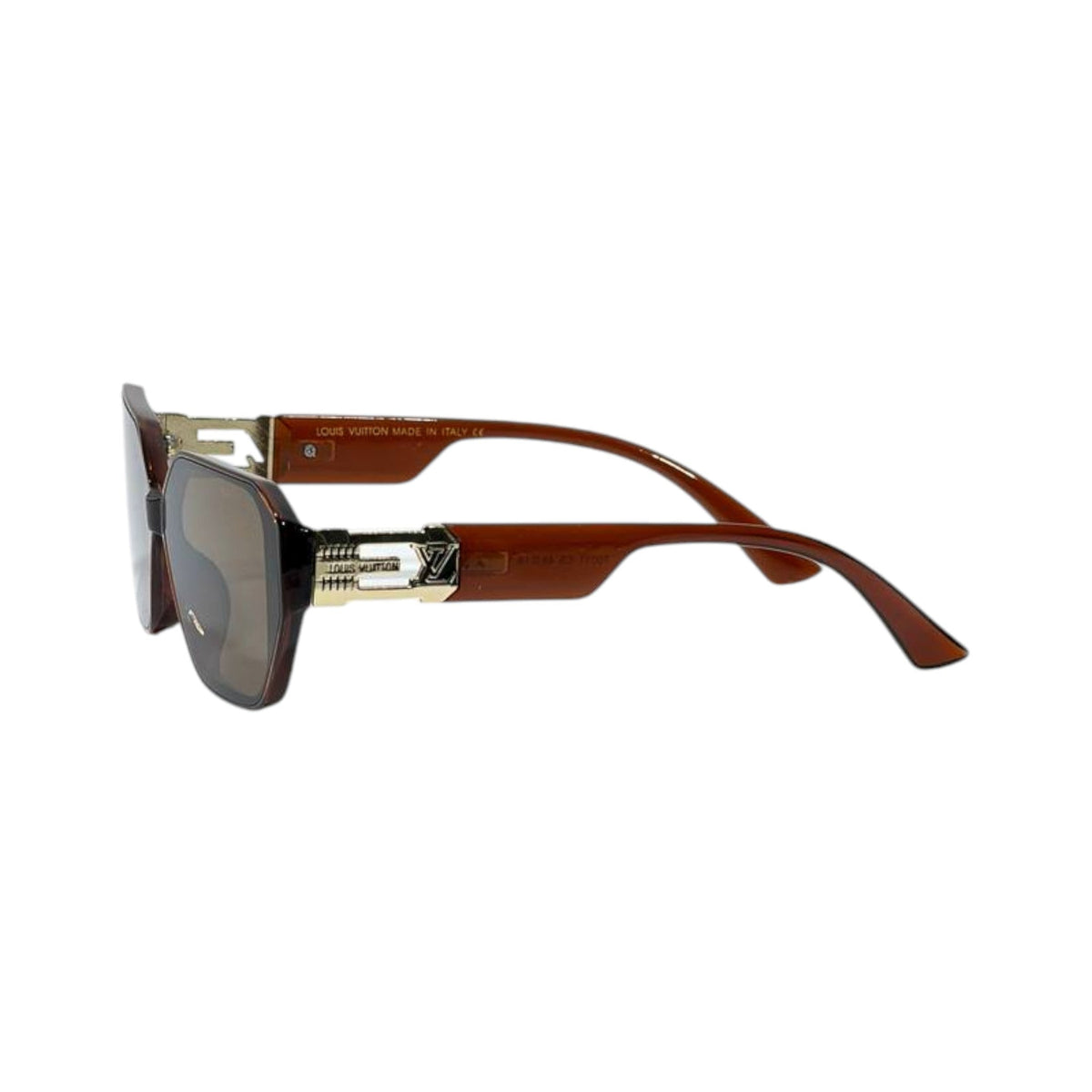 🕶️ Louis Vuitton Oversized Brown Sunglasses – Luxury Elegance Redefined 🤎✨