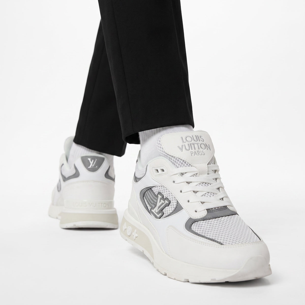 Louis Vuitton Runner — White & Grey