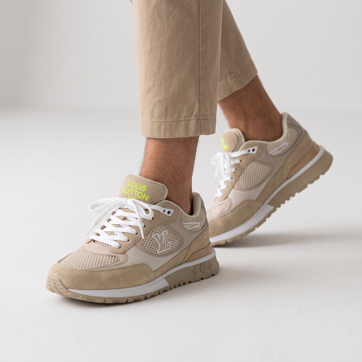 Louis Vuitton Runner Sneakers β Beige