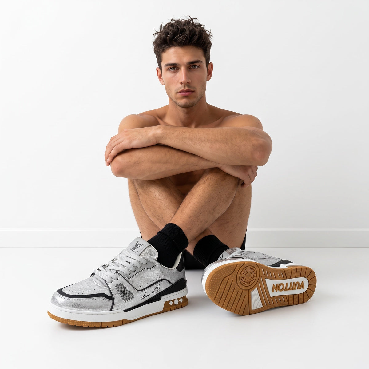 Louis Vuitton Trainer Retro Sneaker β Silver