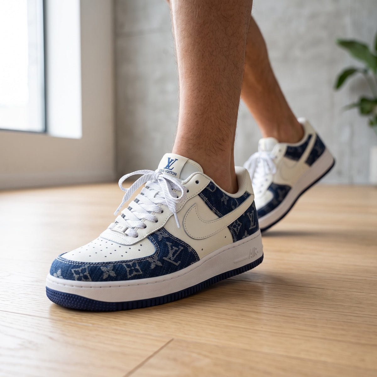 Louis Vuitton Monogram Trainers β Blue