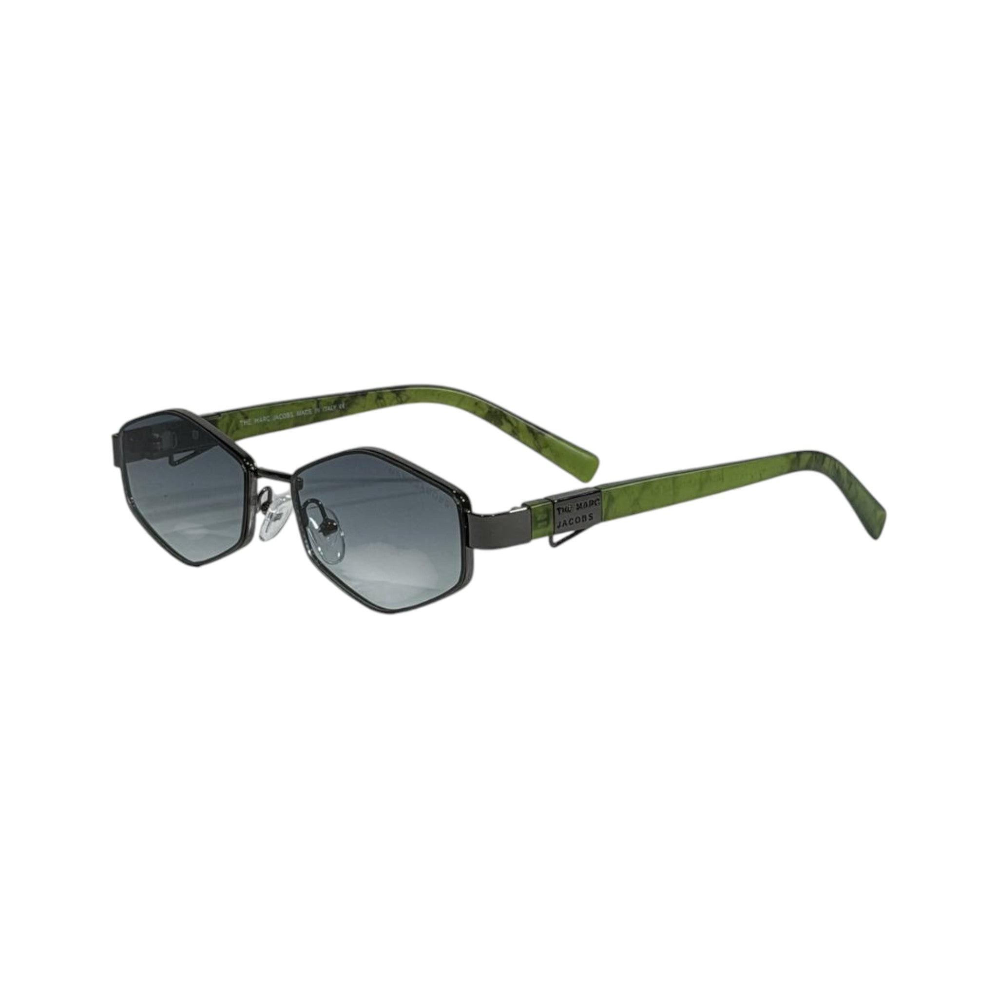 Marc Jacobs Edge Cat-Eye Sunglasses 🕶️✨ Black Green Edition