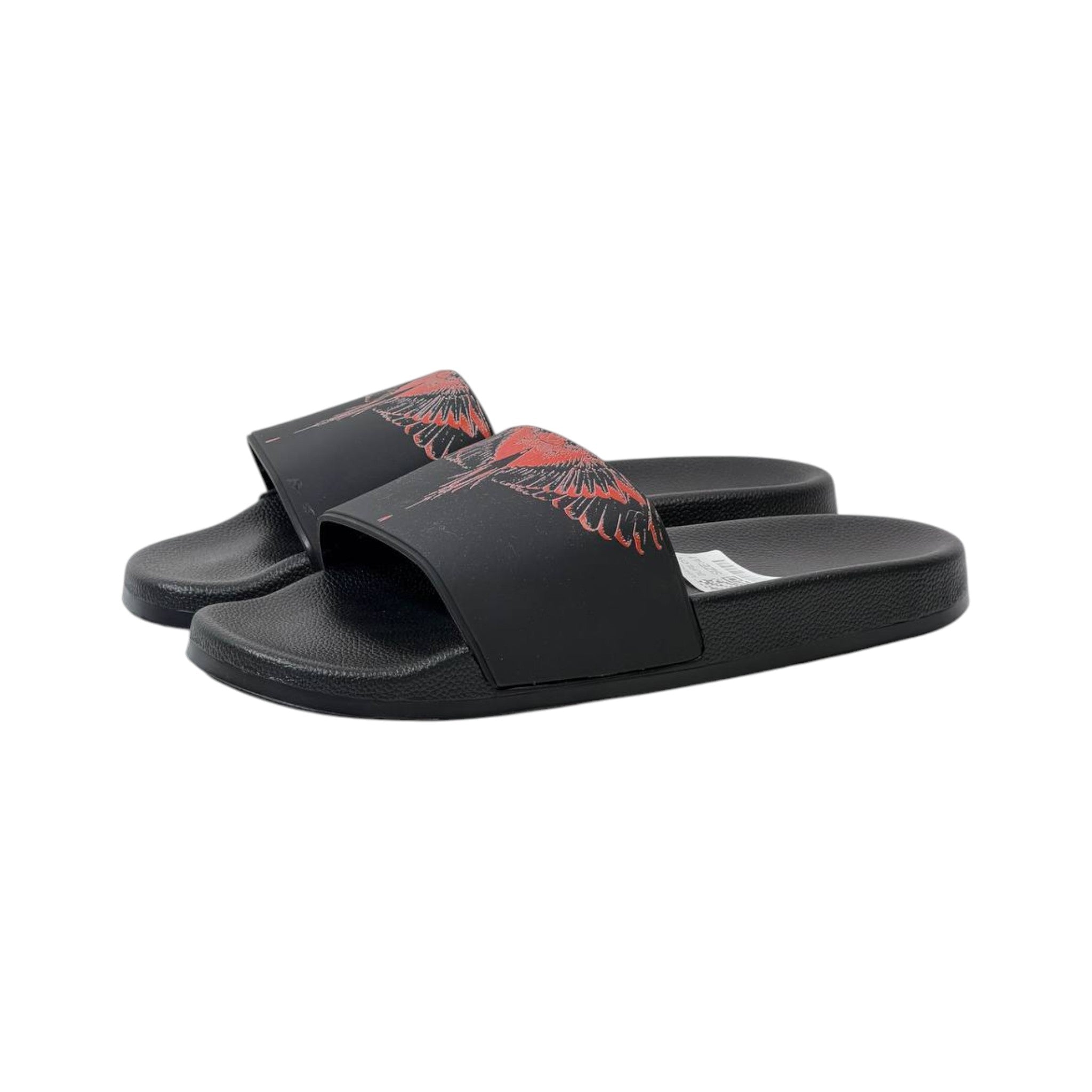 Marcelo Burlon Wings Slides – Black & Red Edition 🦅🔥