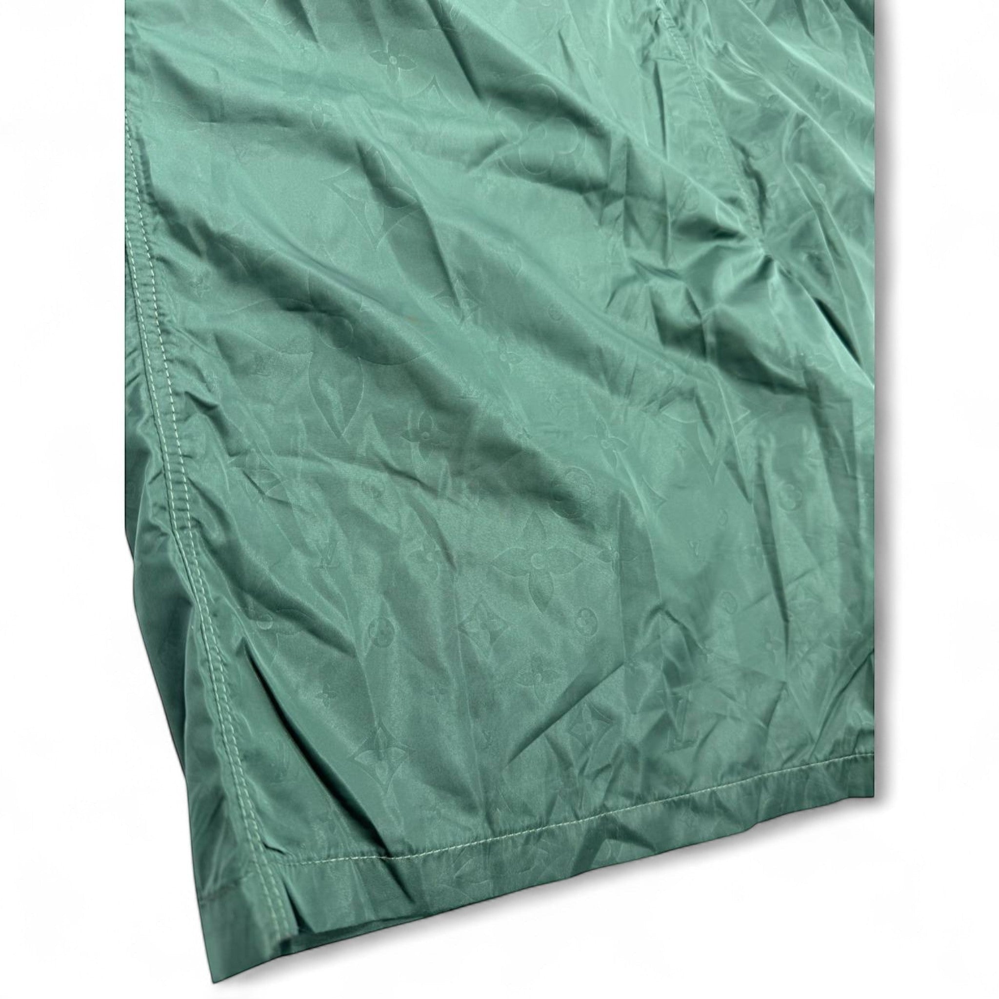 Louis Vuitton Green Swim Short – Tonal Monogram Luxury