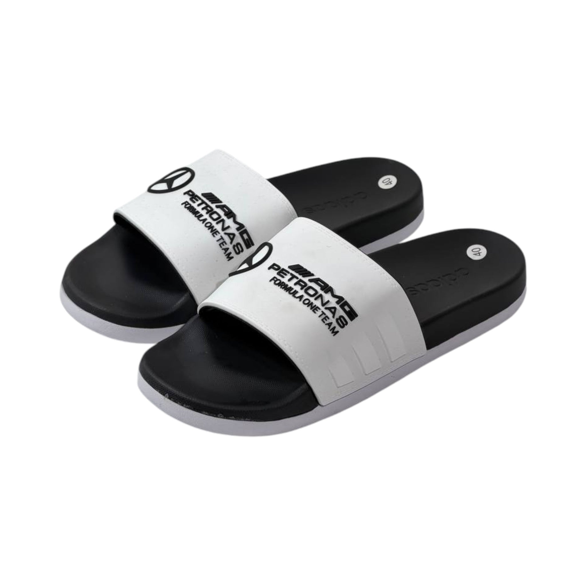 🏎️ Mercedes-AMG Petronas Formula One Team Slides – Racing Edition ⚡🖤🤍