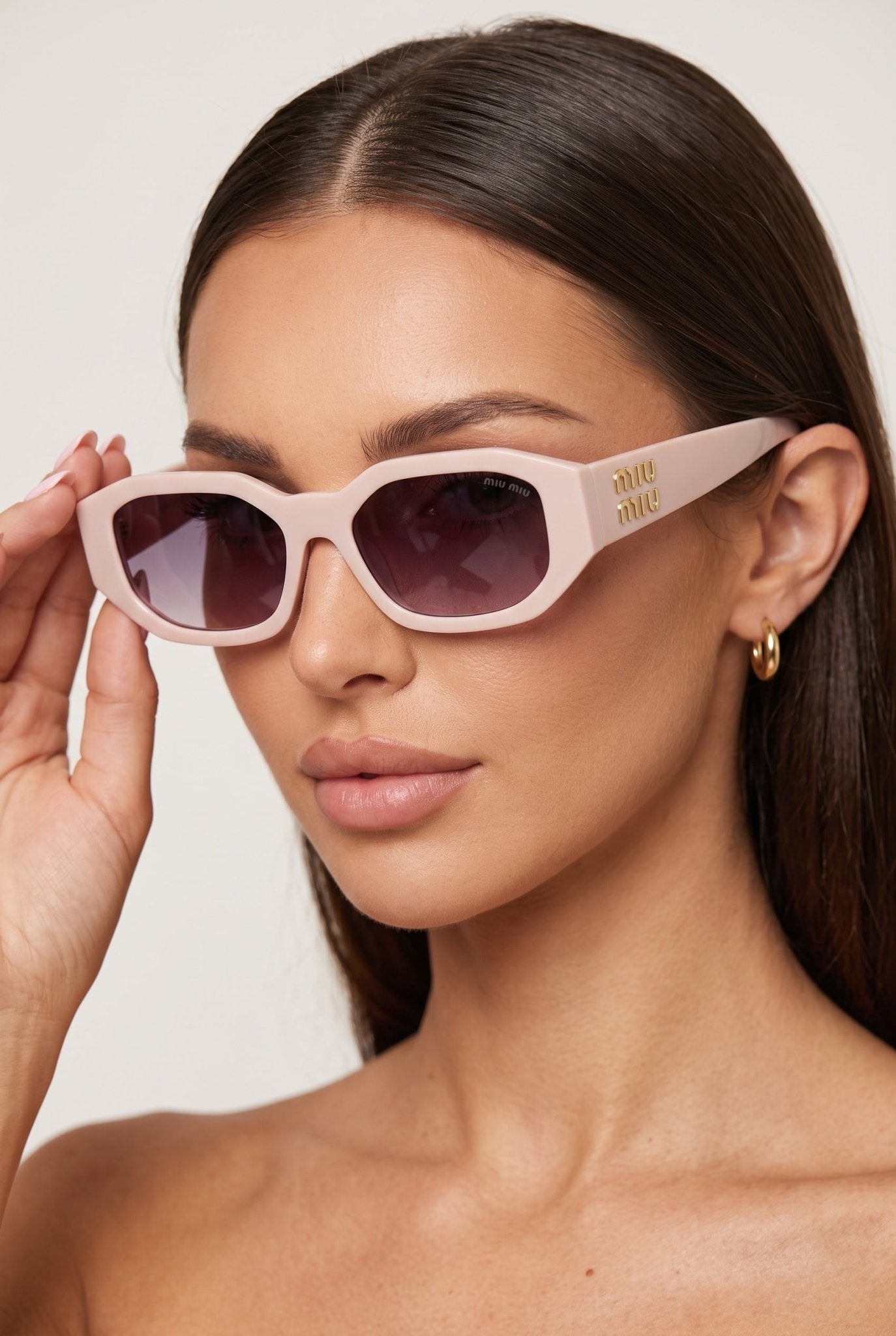 Miu Miu Sunglasses β Powder Pink Frame π