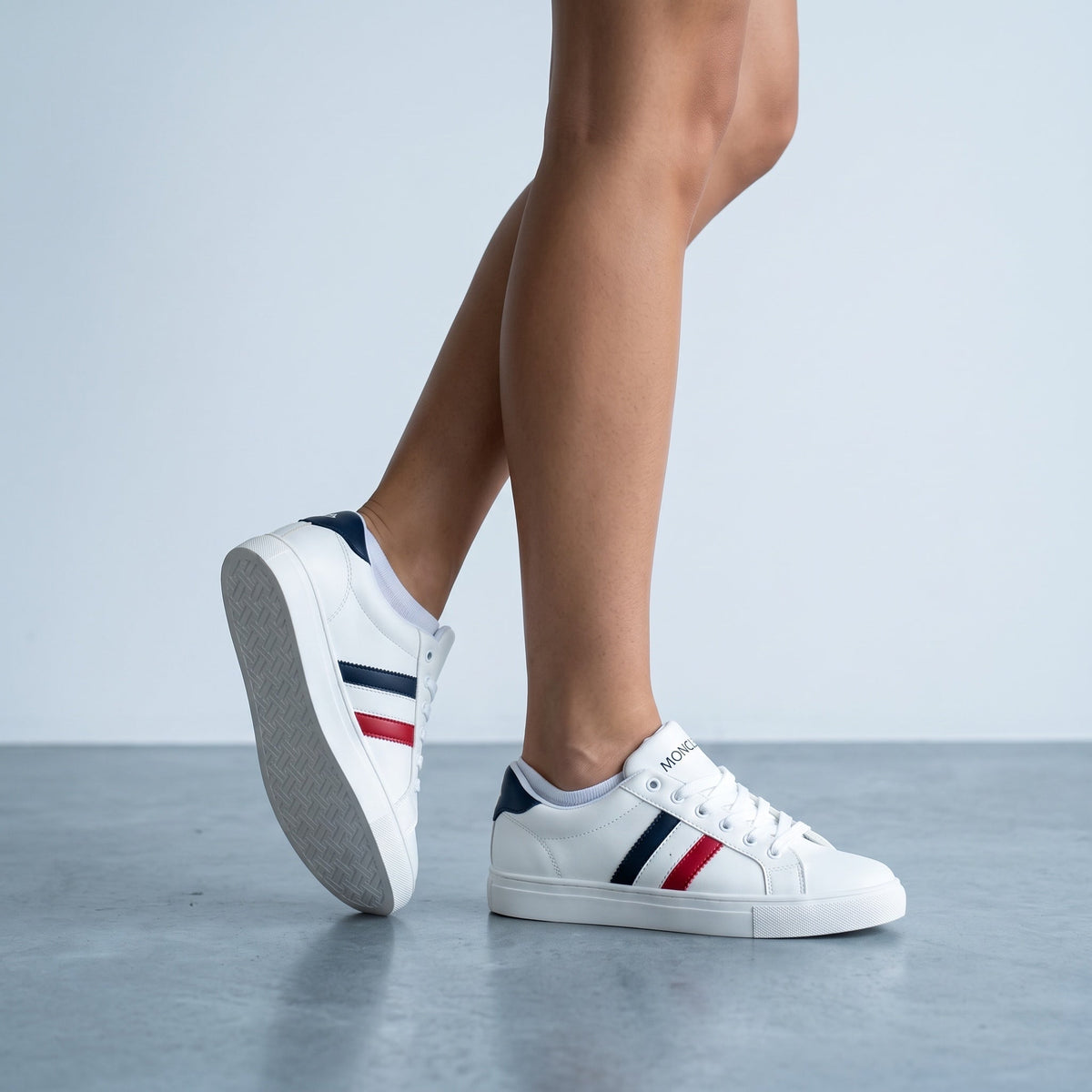 Moncler Court Sneakers β White
