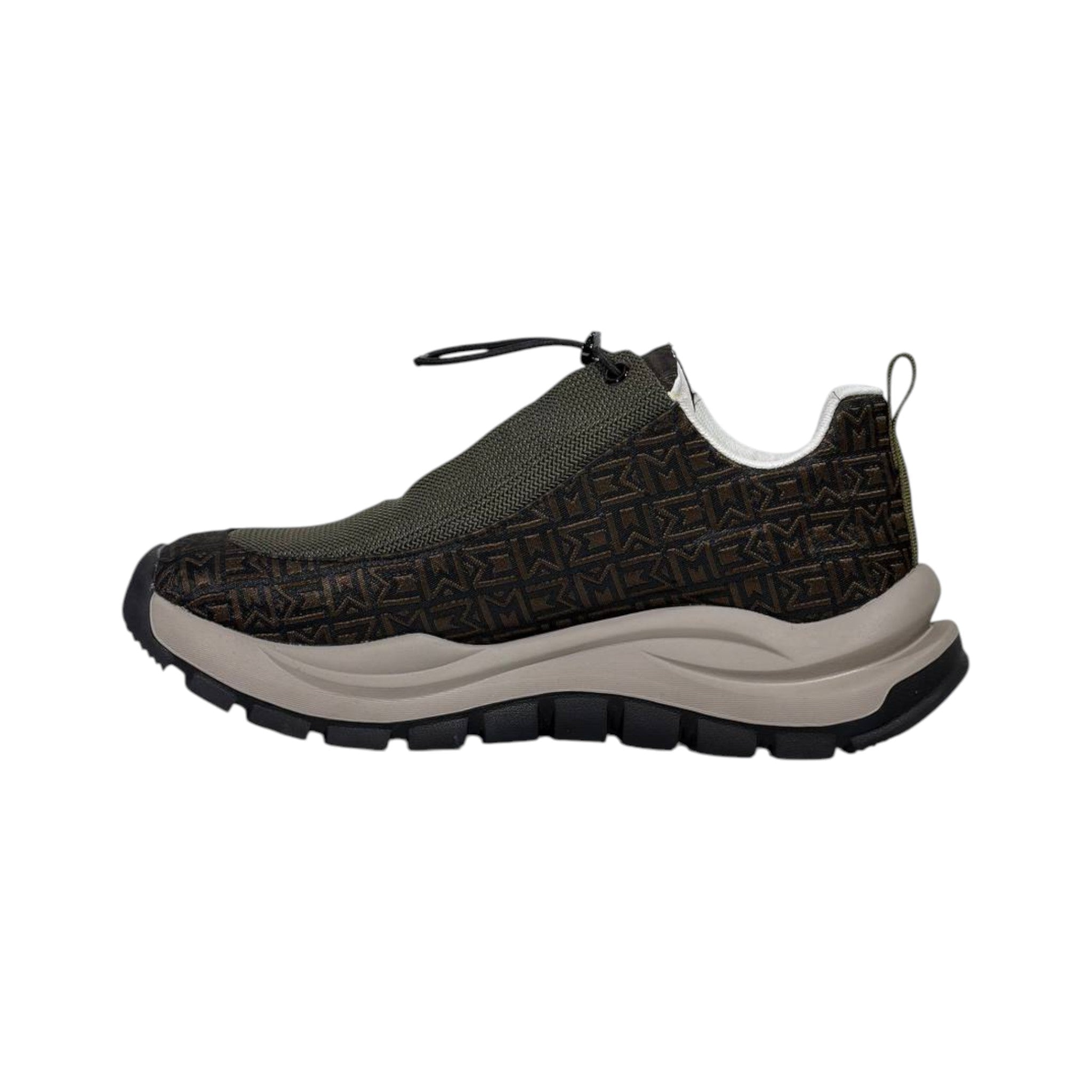 π€ Moncler Monaco Brown Patterned Sneakers πβ¨