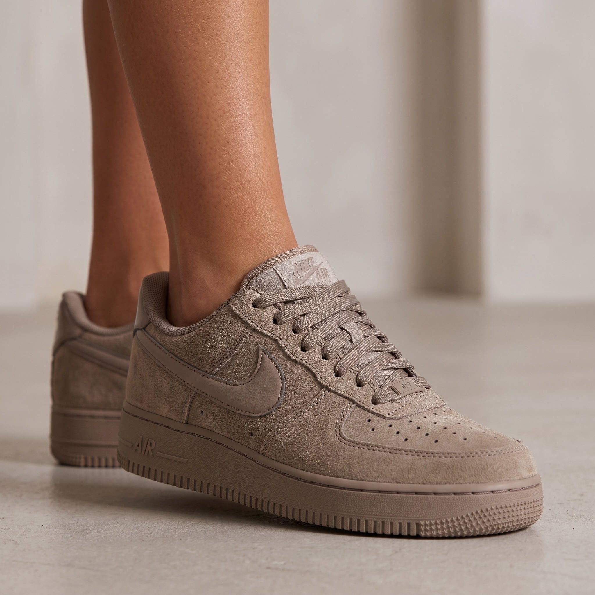 Nike Air Force 1 β Taupe Suede Classic ππ€